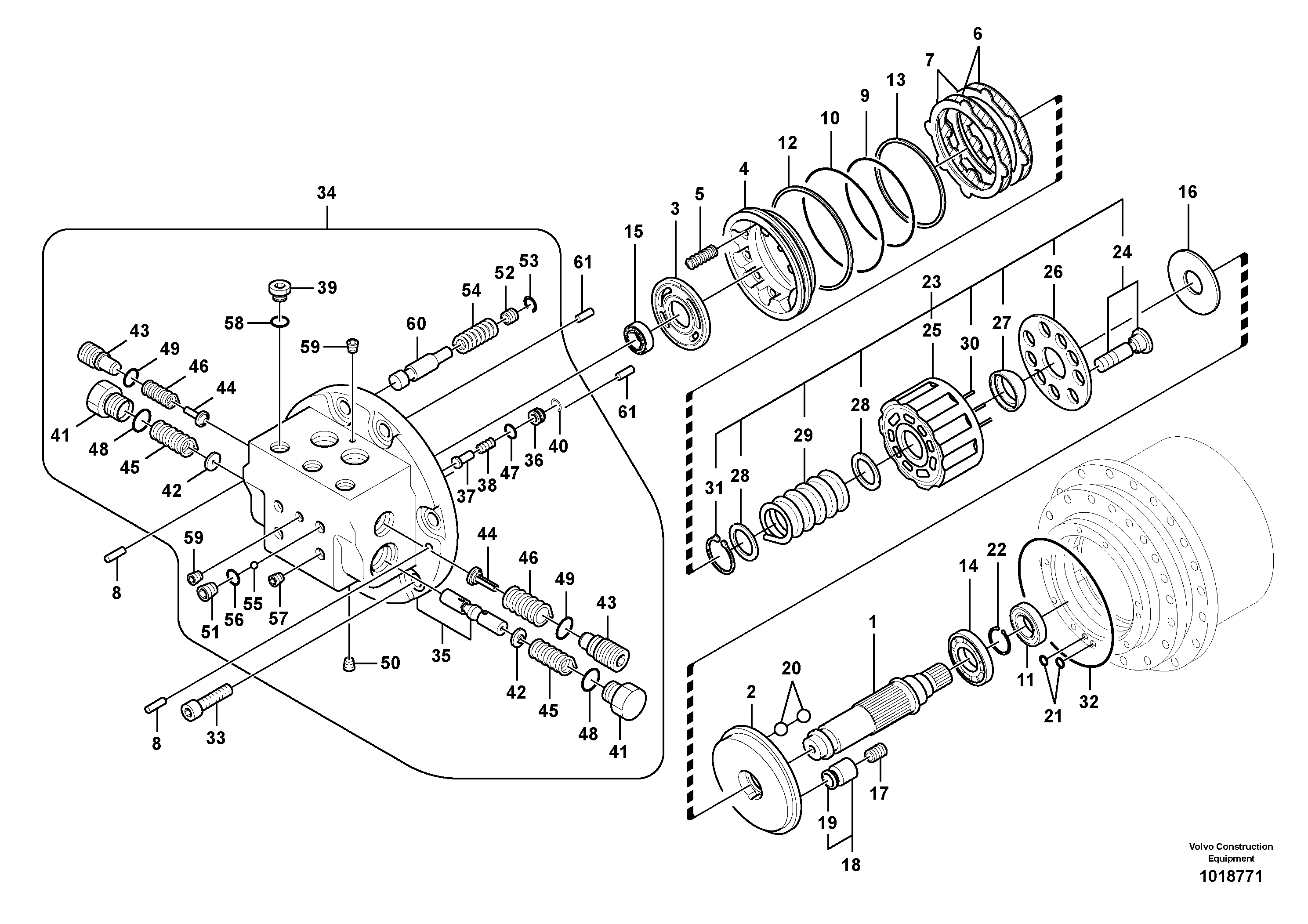 Piston SA8230-33760 VOLVO