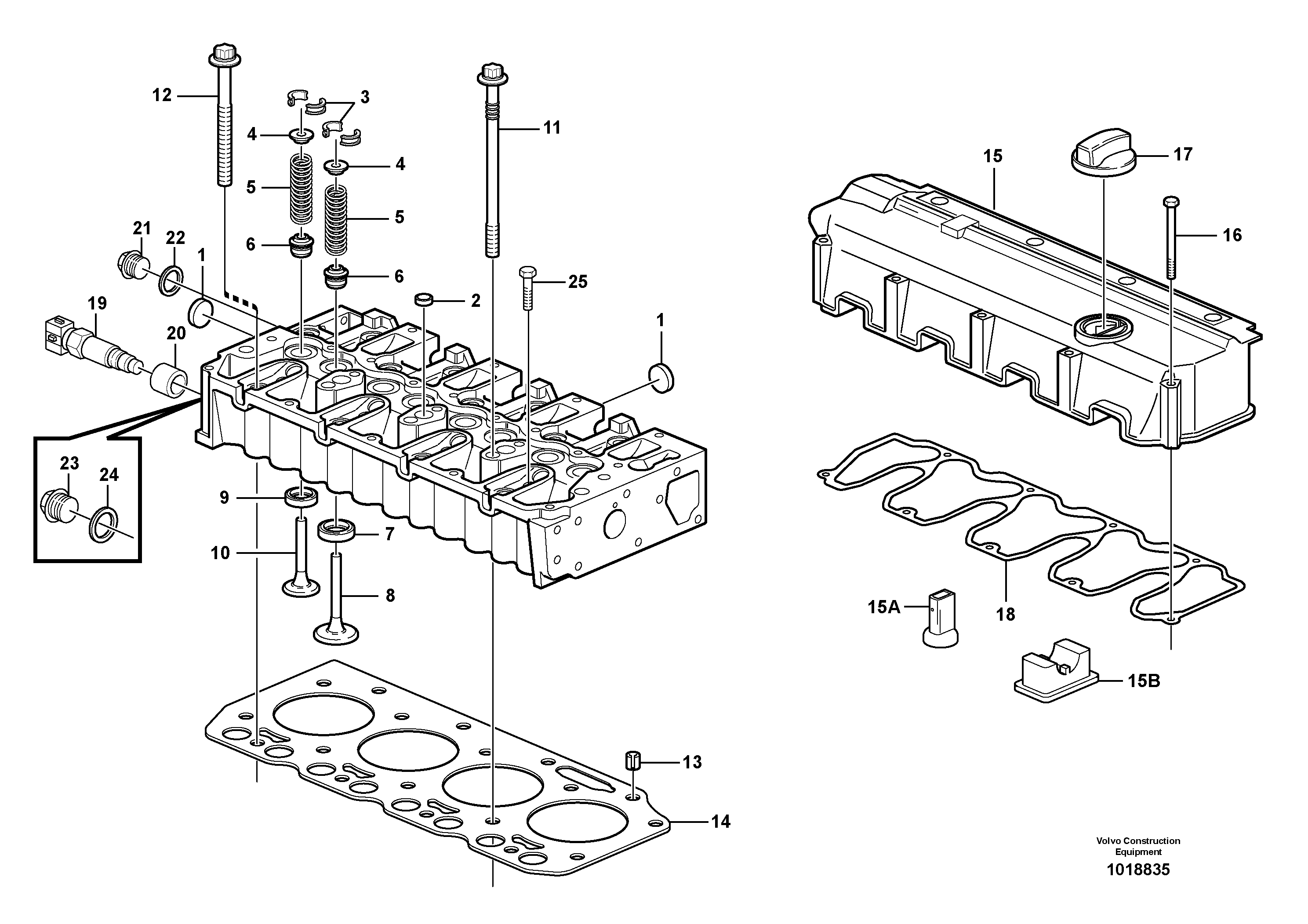 Power Cylinder VOE21026535 VOLVO