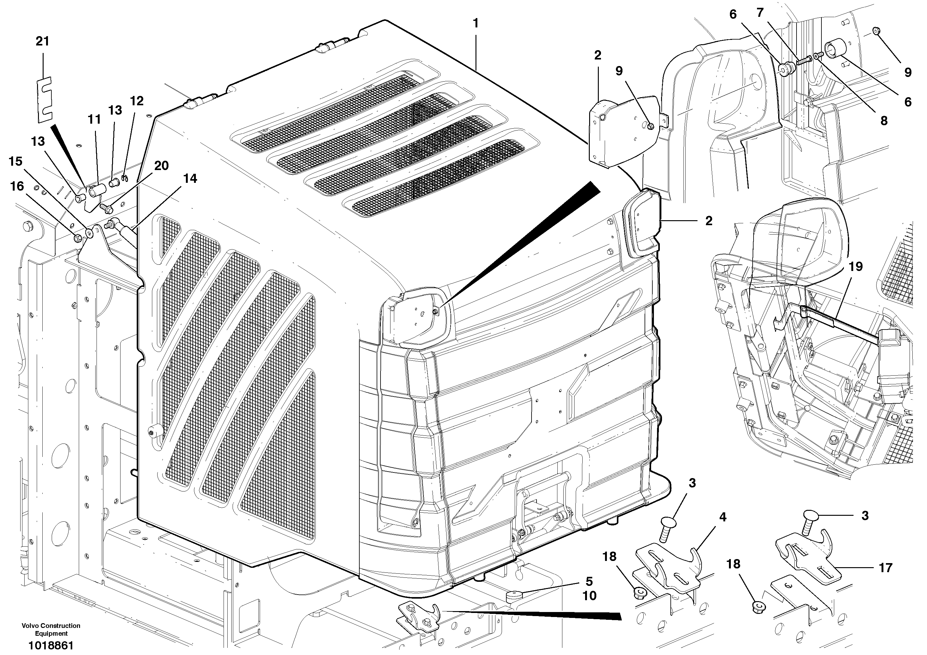 Lub Oil Pump VOE15409481 VOLVO