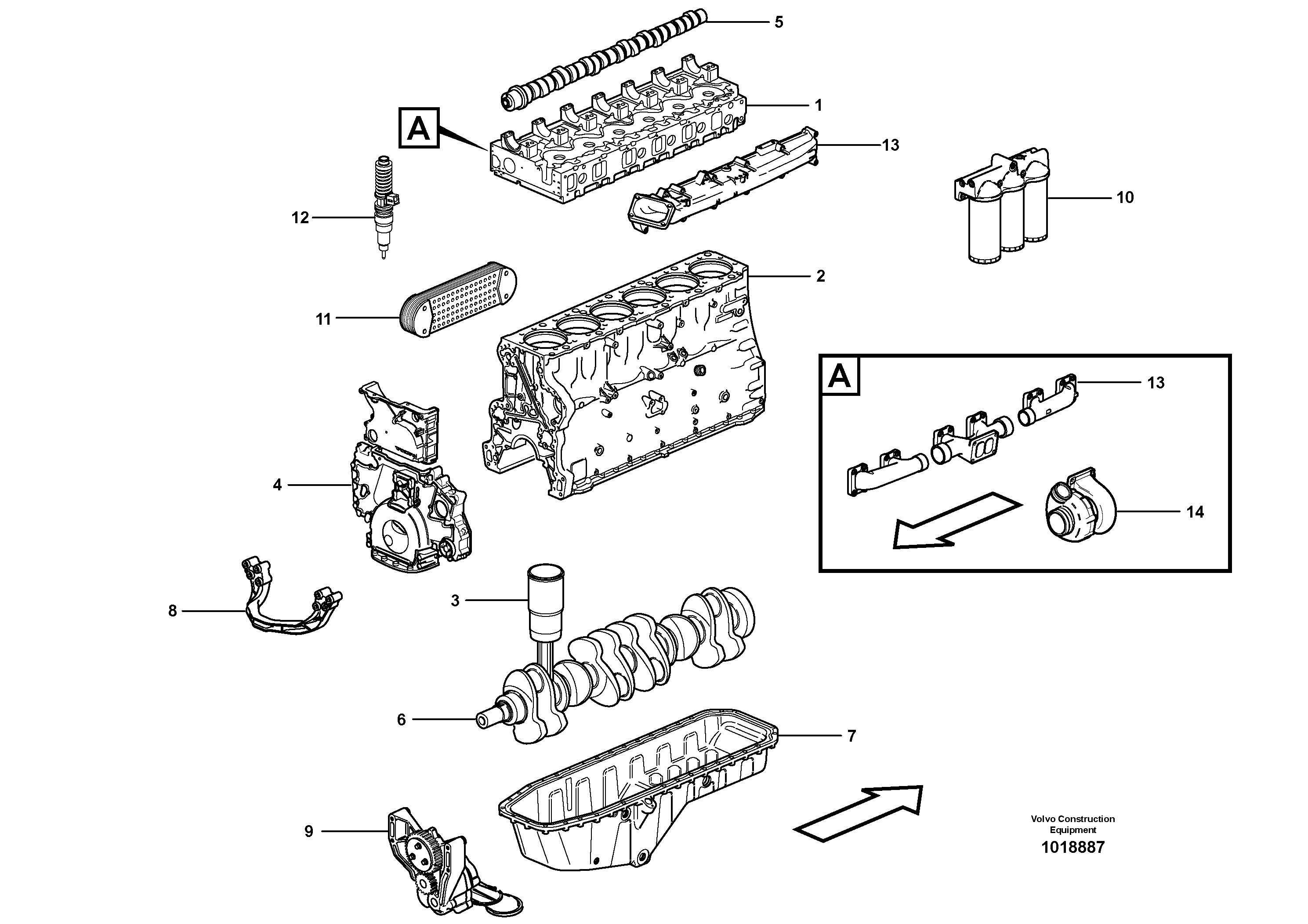 Box VOE8188761 VOLVO