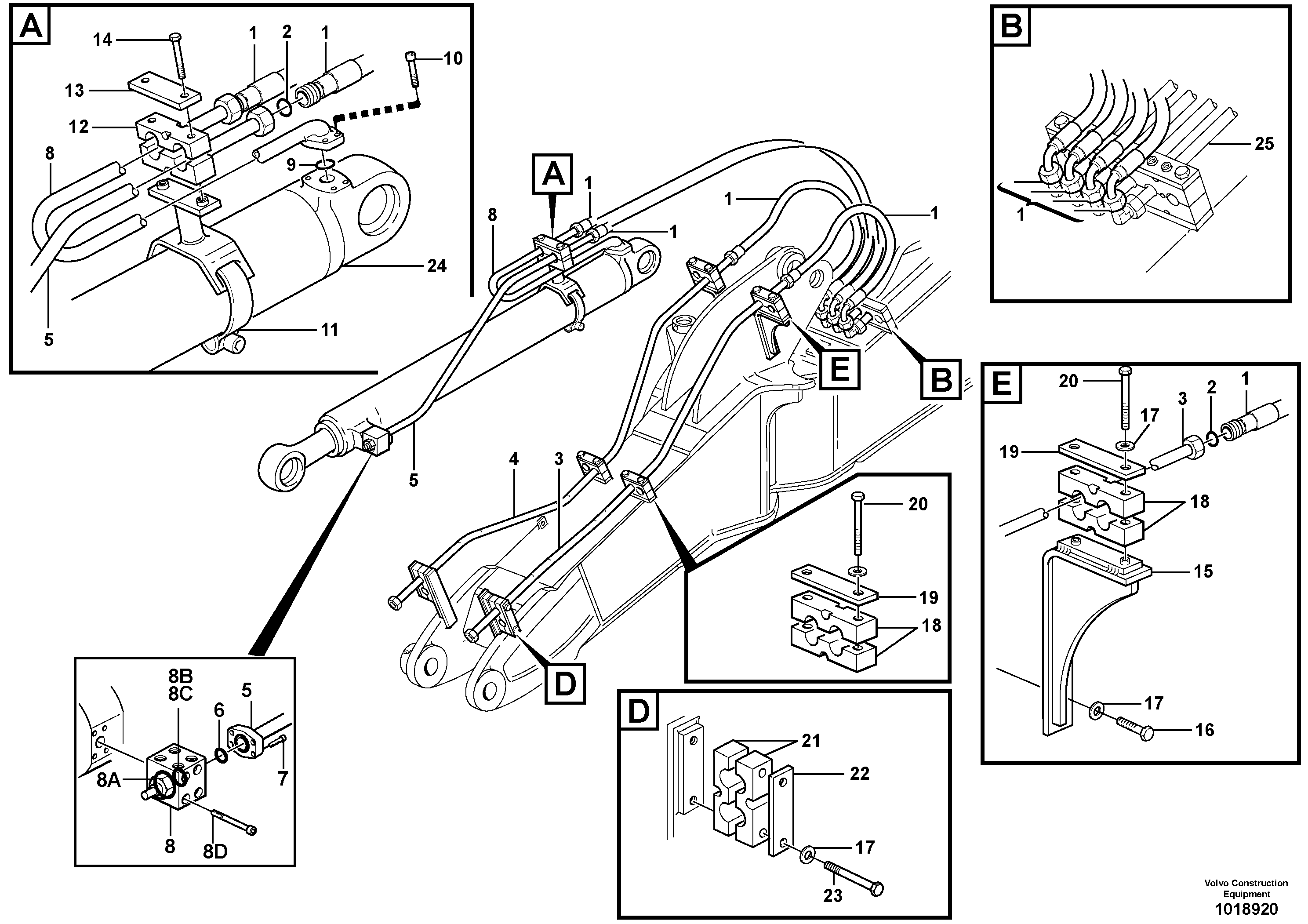Pipe VOE4373696 VOLVO