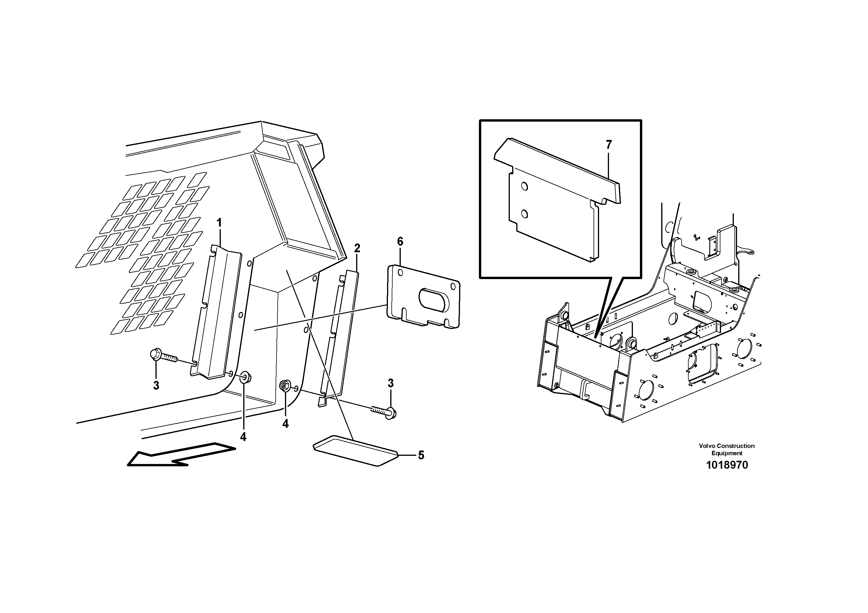 Insulation VOE11851963 VOLVO