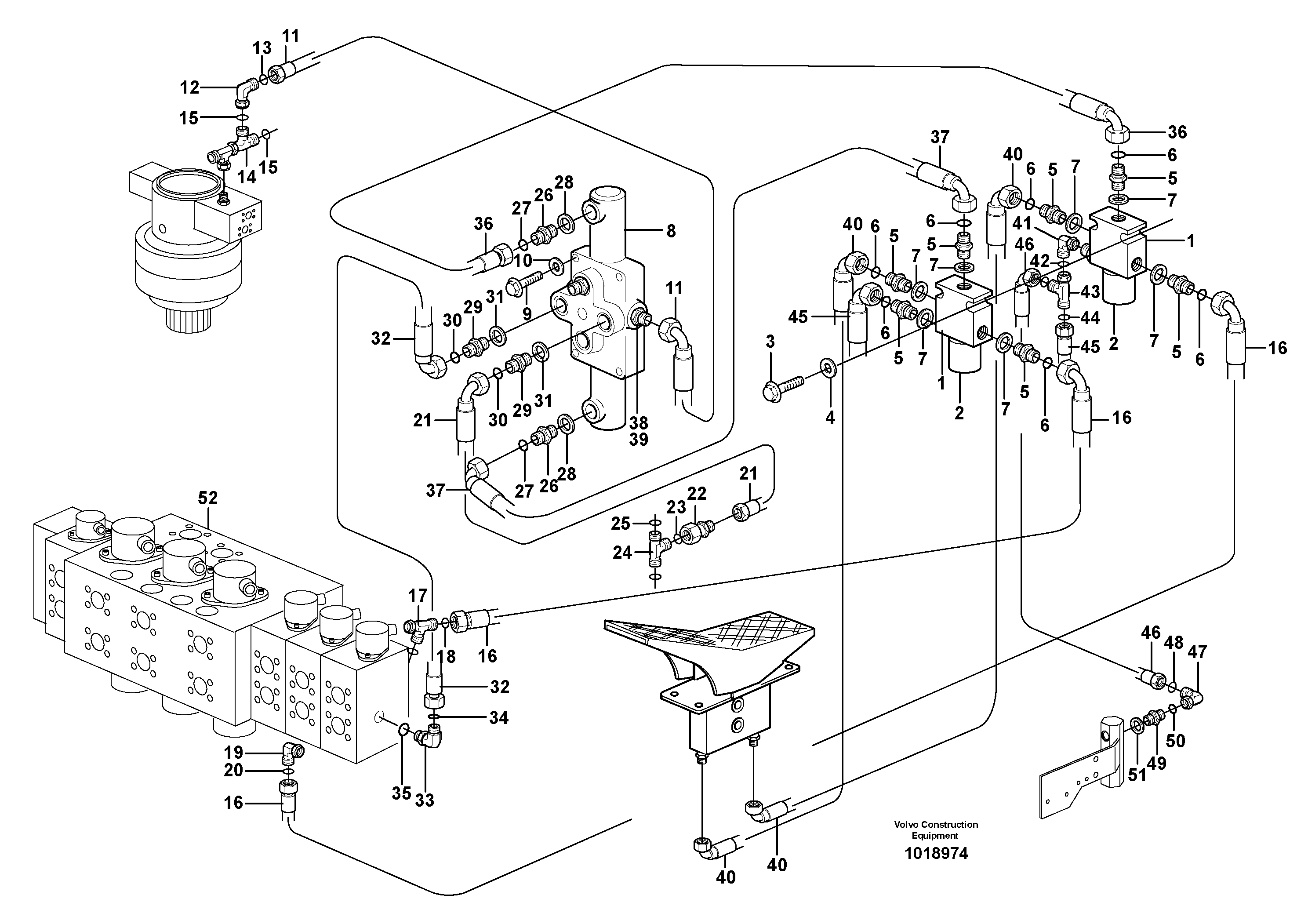 Valve VOE14374233 VOLVO