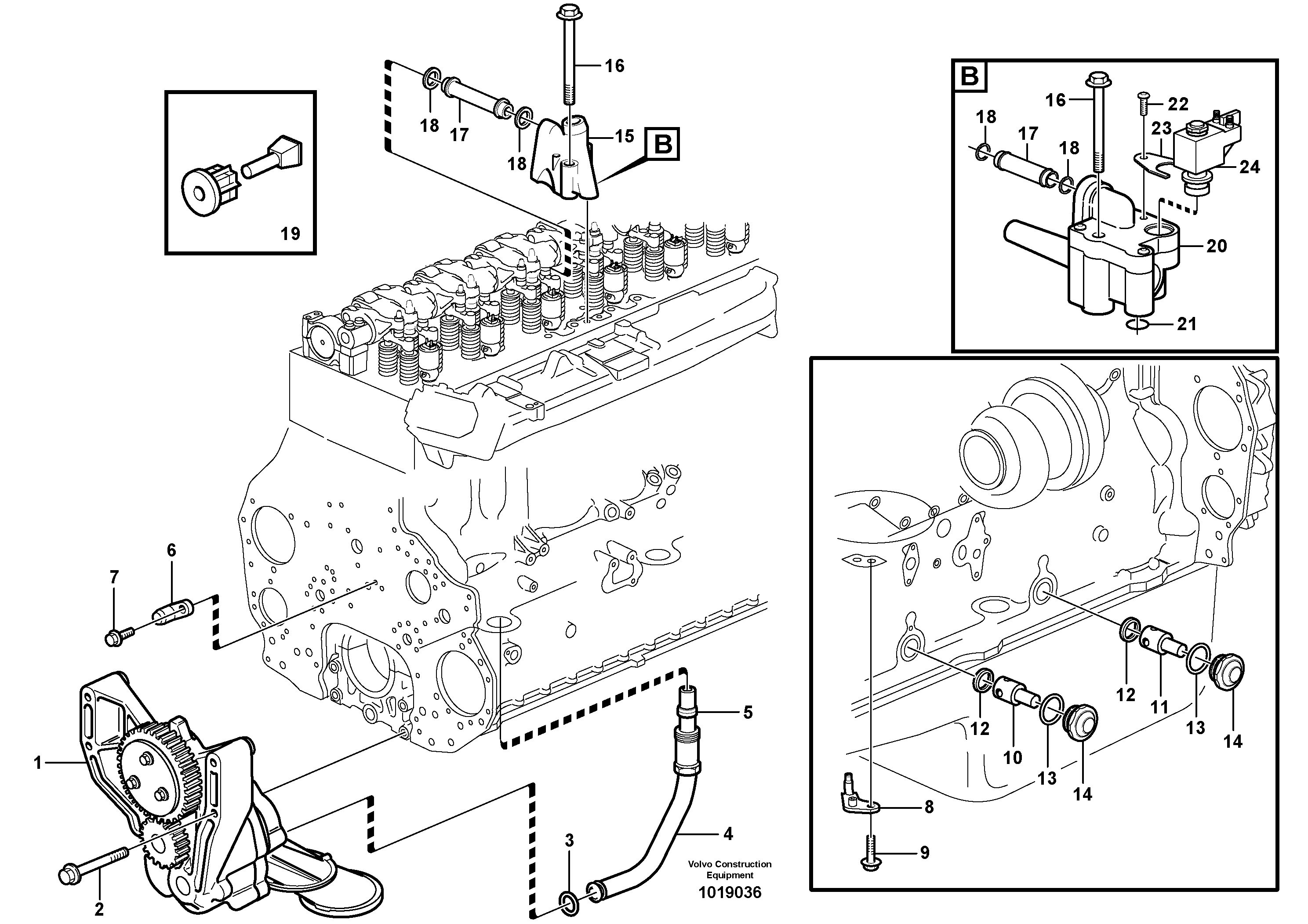 Shaft Guide VOE20913282 VOLVO