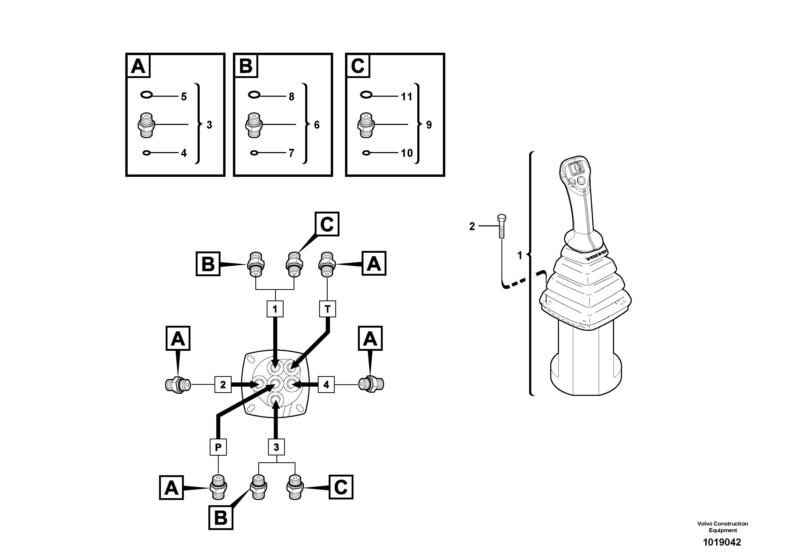 Travel secondary VOE15698688 VOLVO