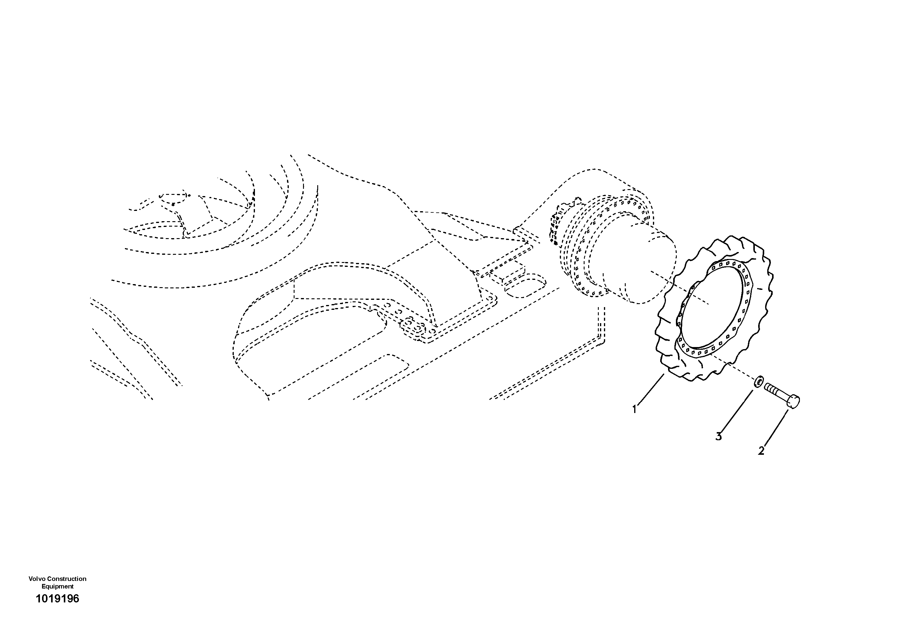 Retaining Strap VOE14602950 VOLVO
