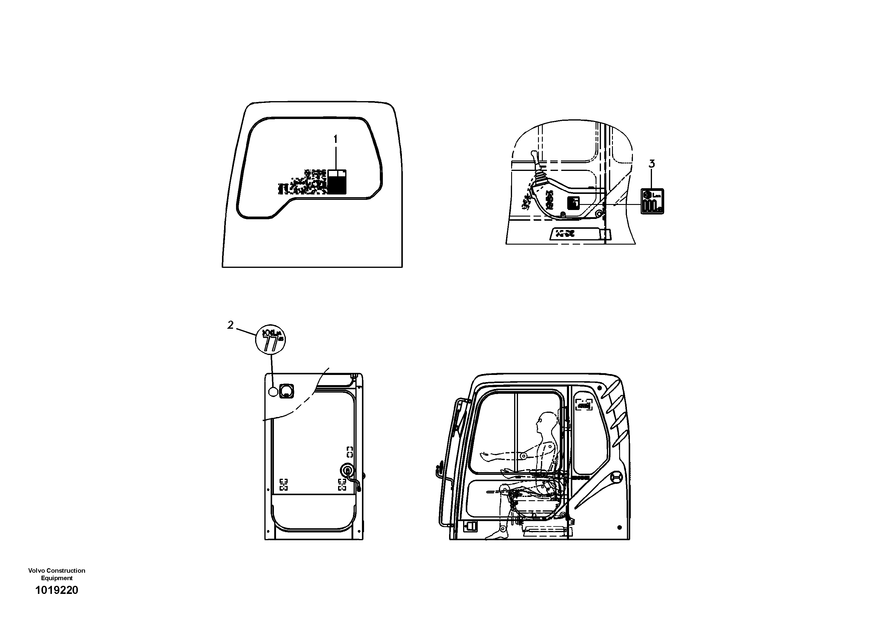 Decal VOE14533522 VOLVO