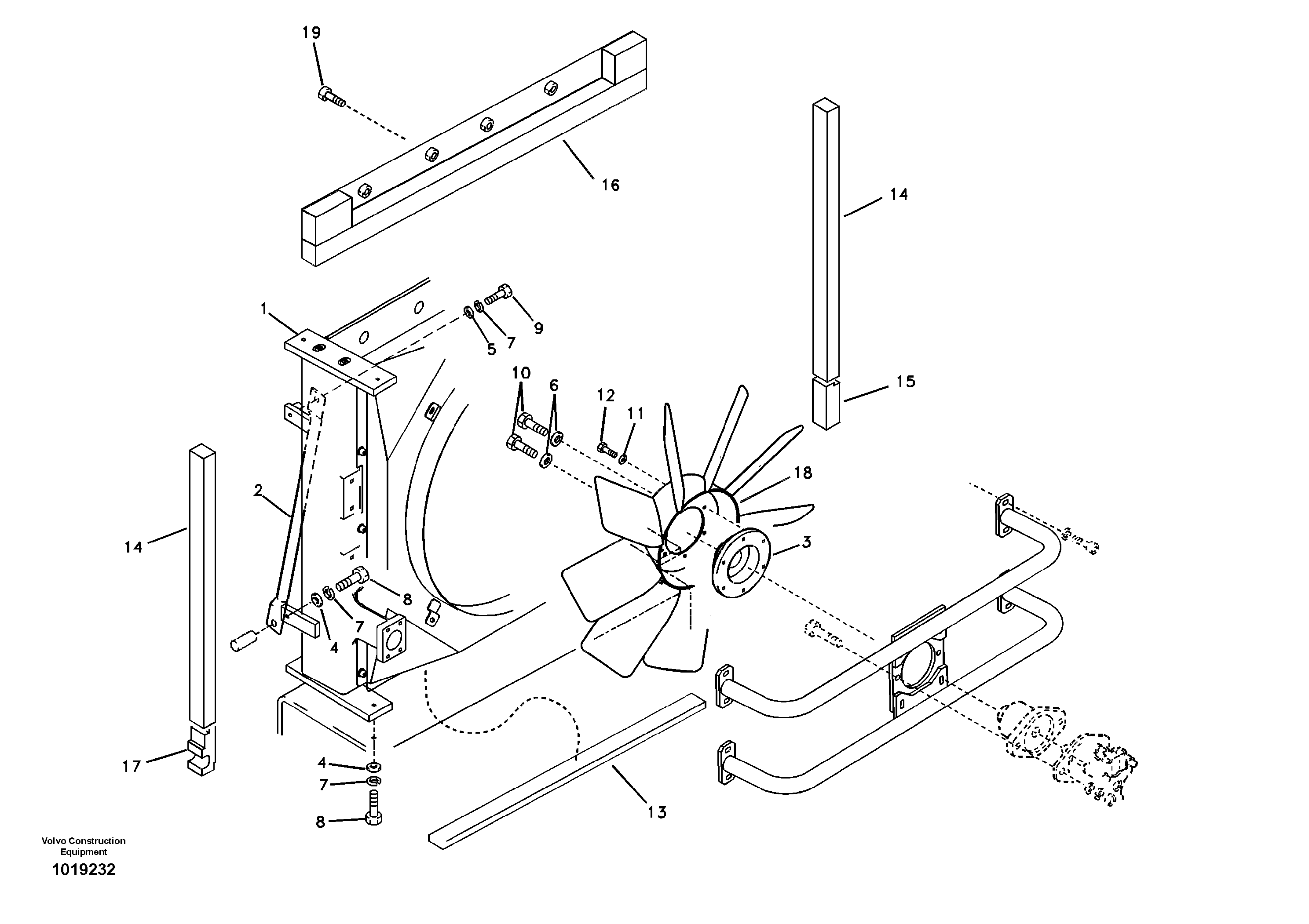 Rec.housing RM/VOE14536056 VOLVO