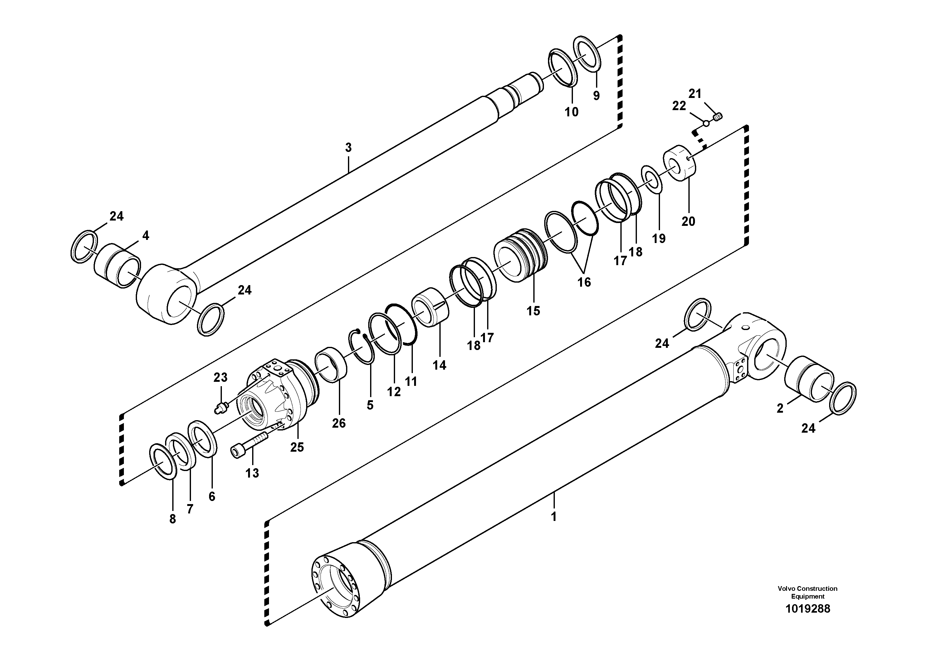 Литая крышка VOE14564683 VOLVO