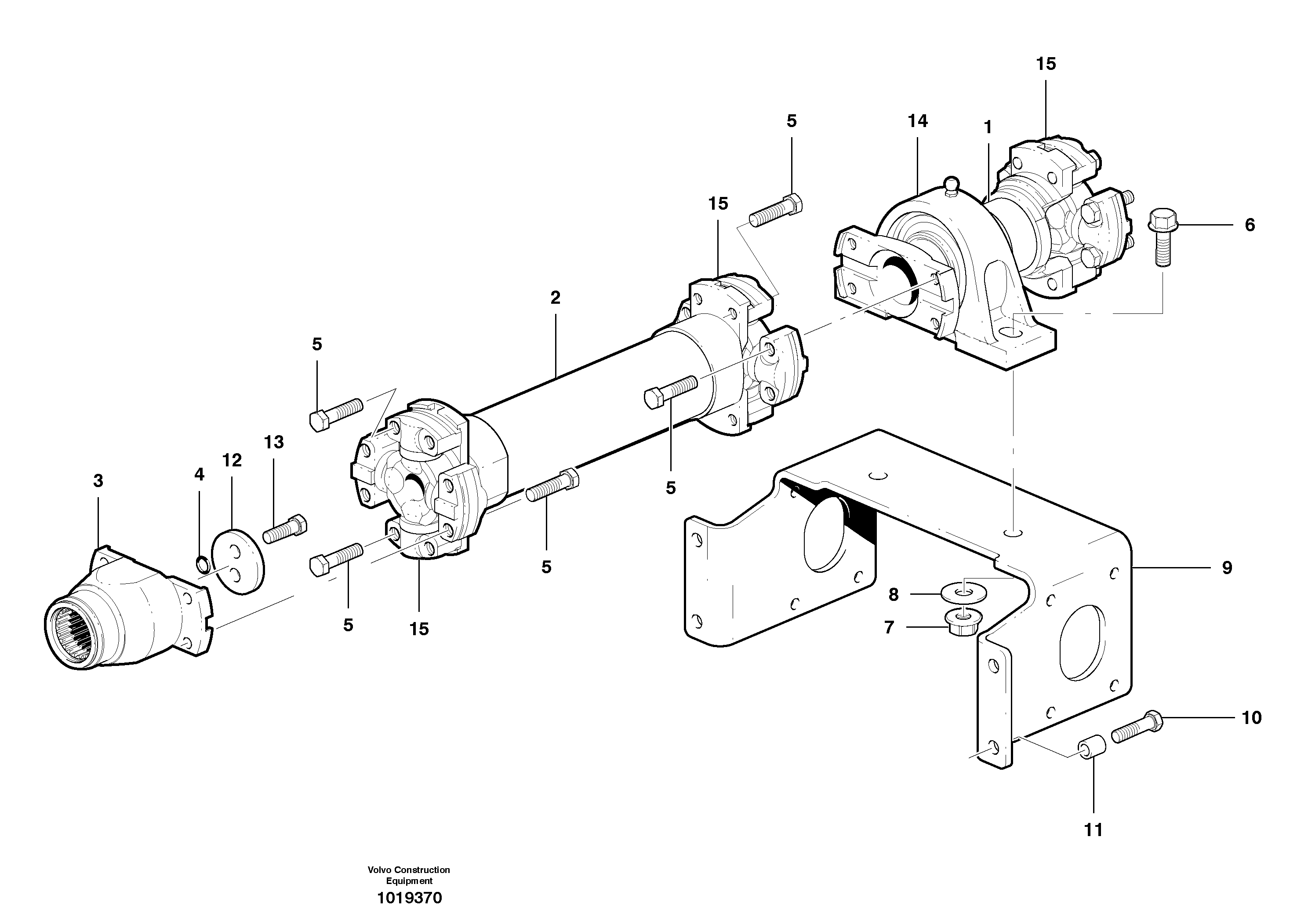 Base Cover VOE12739541 VOLVO