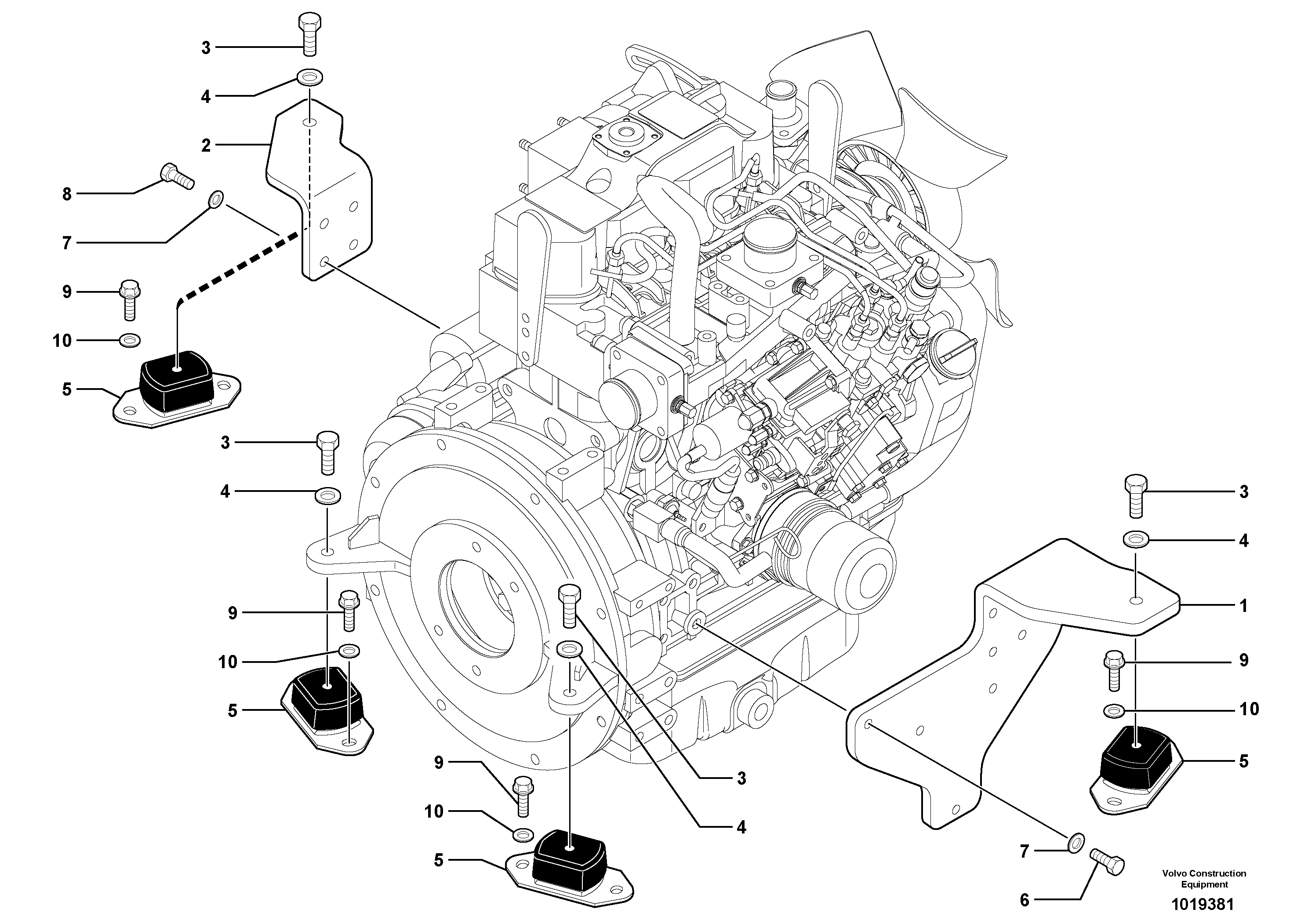 Upper Wiper VOE11806956 VOLVO