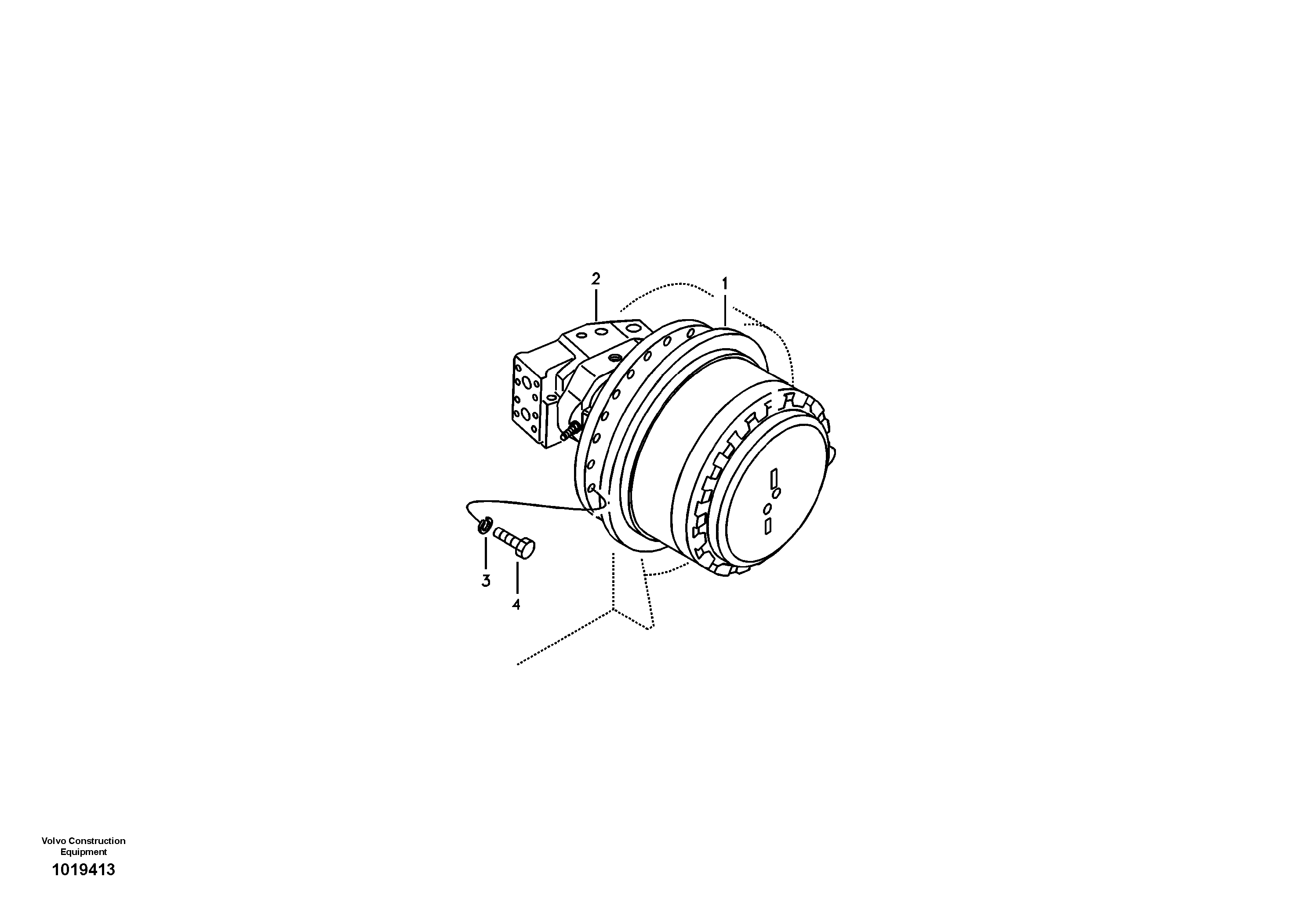 Brake disk VOE14569653 VOLVO