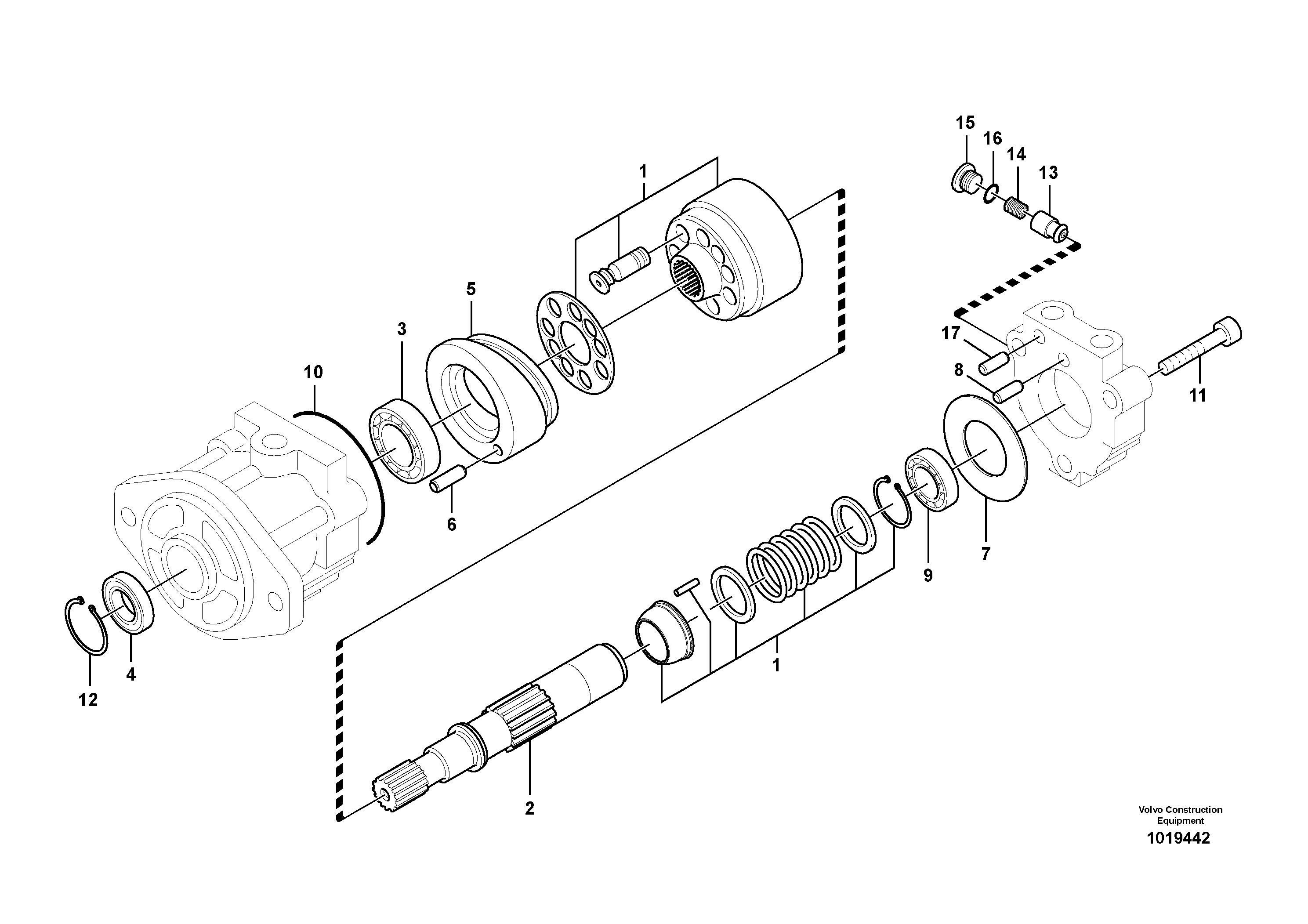 Rec.housing RM/VOE14536015 VOLVO