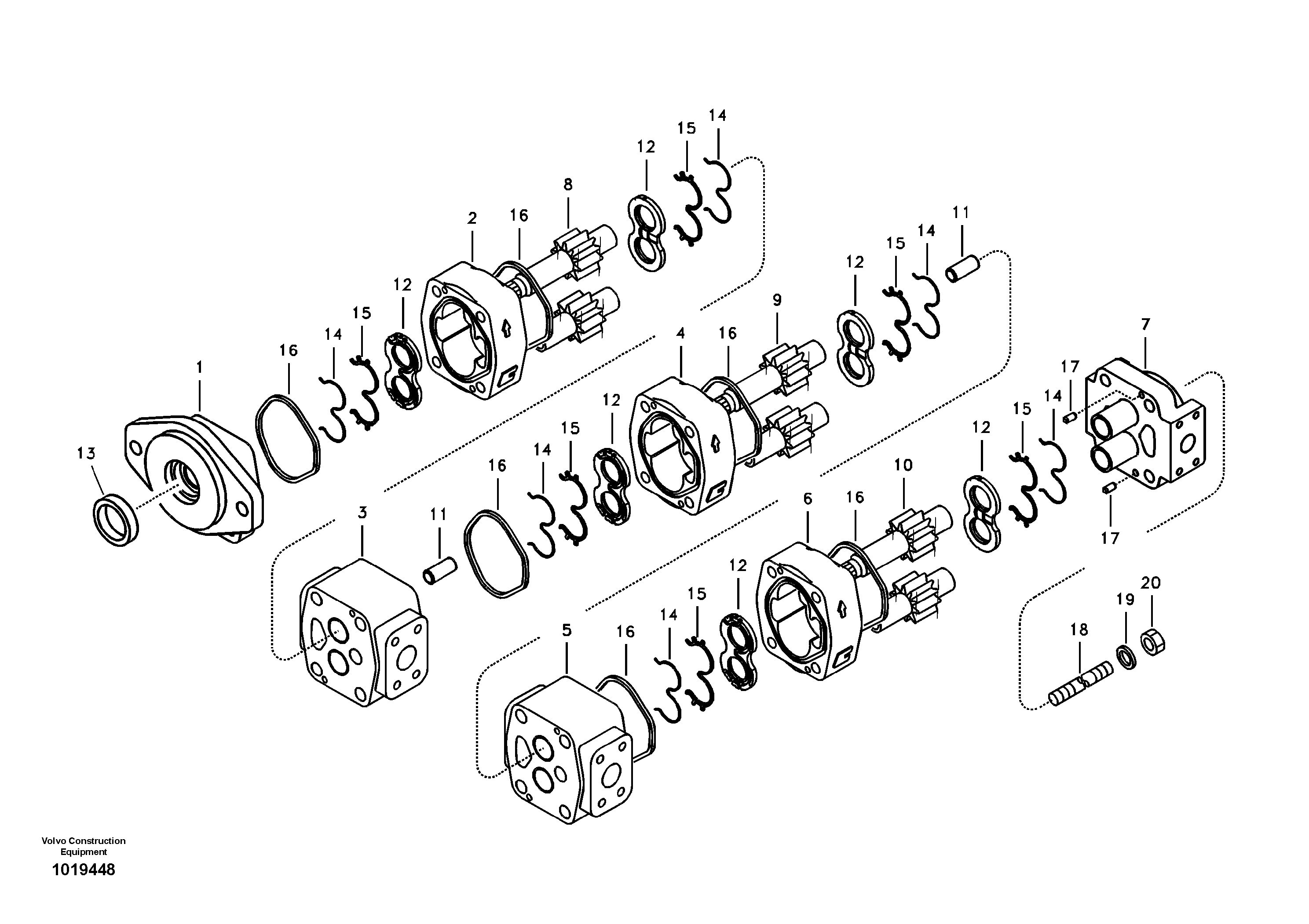 Oil Bath Filter VOE14539660 VOLVO