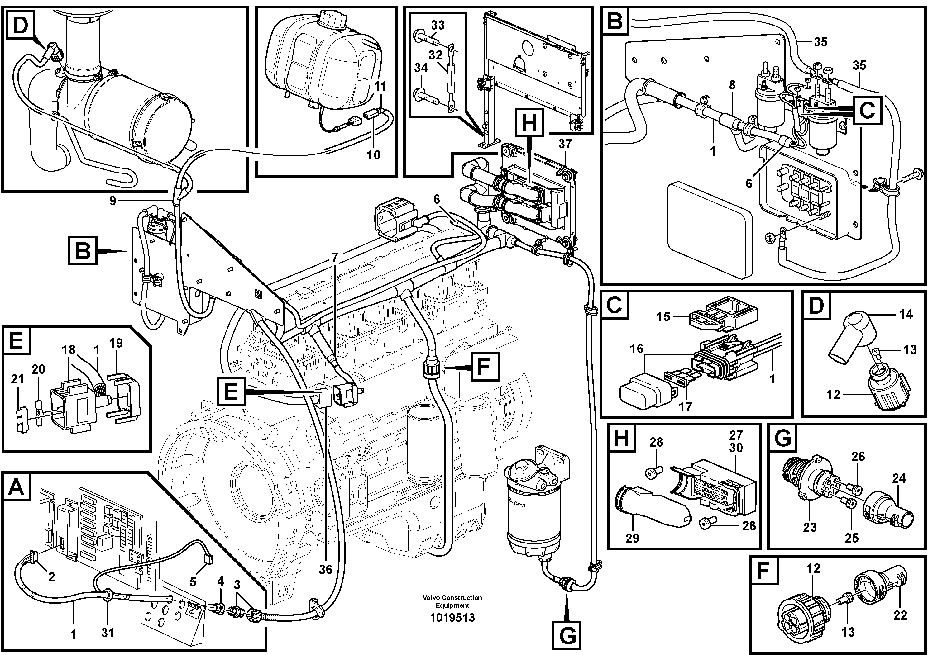 Screw VOE13949846 VOLVO