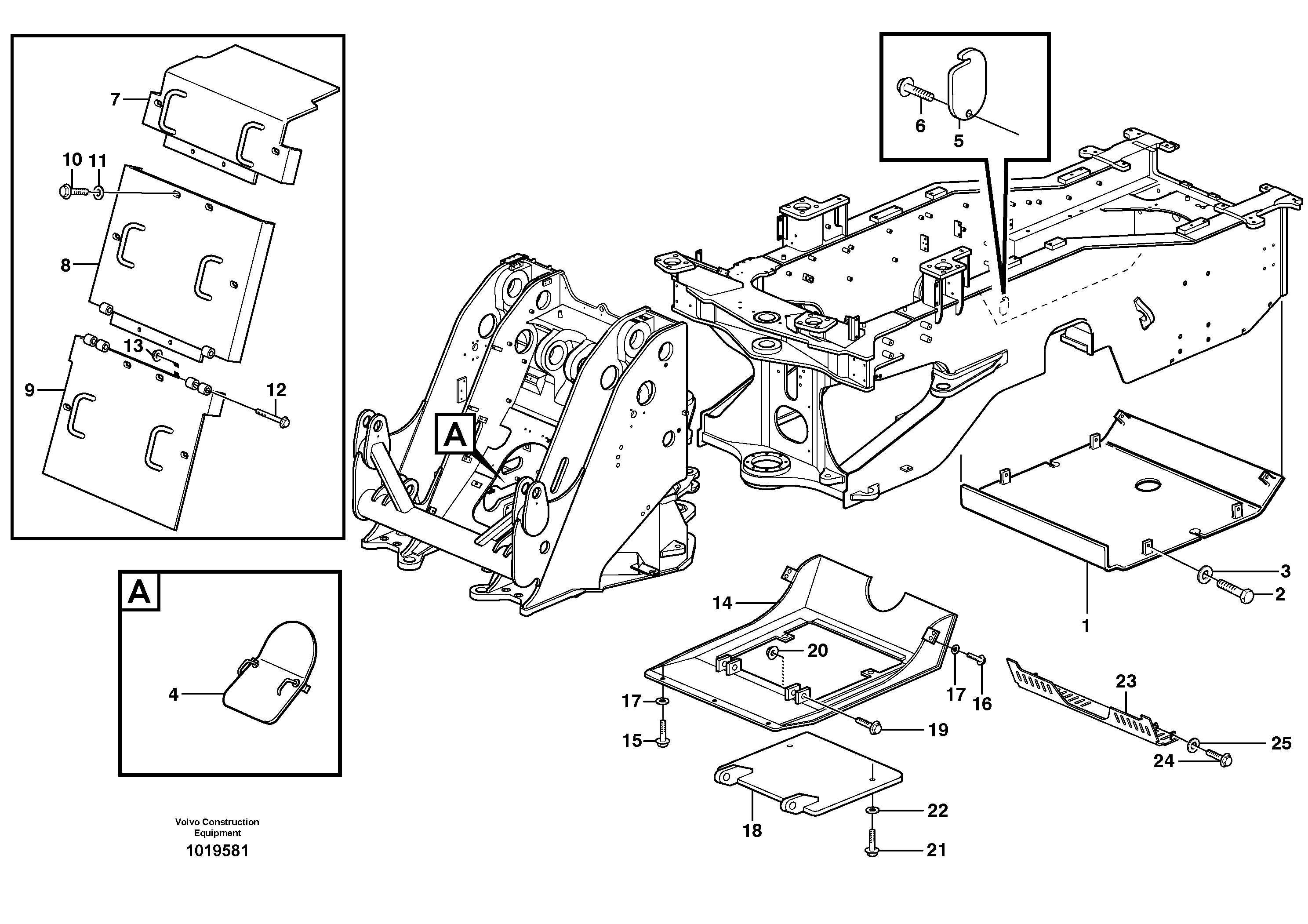 Испаритель VOE11176646 VOLVO