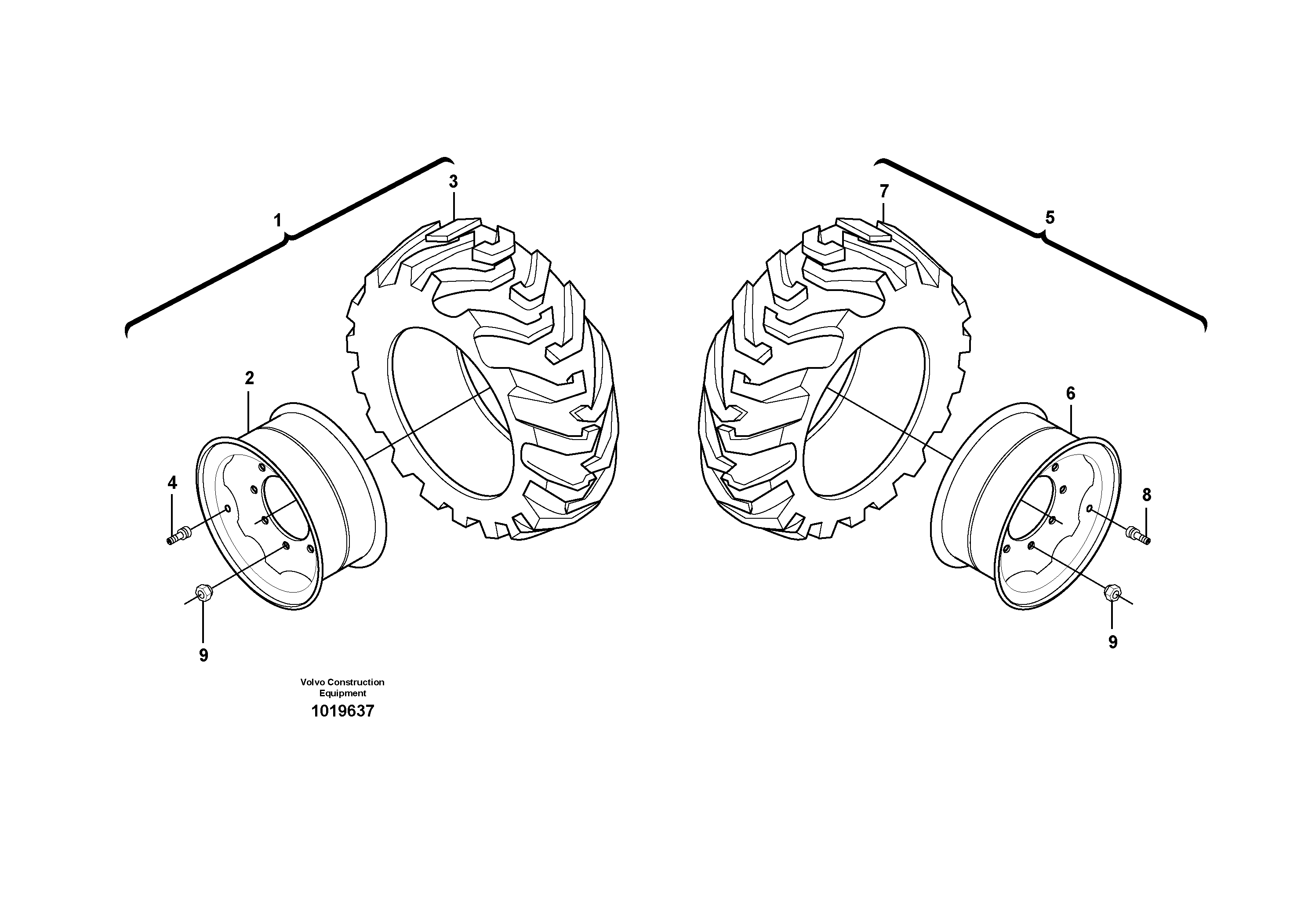 Tire VOE11851397 VOLVO