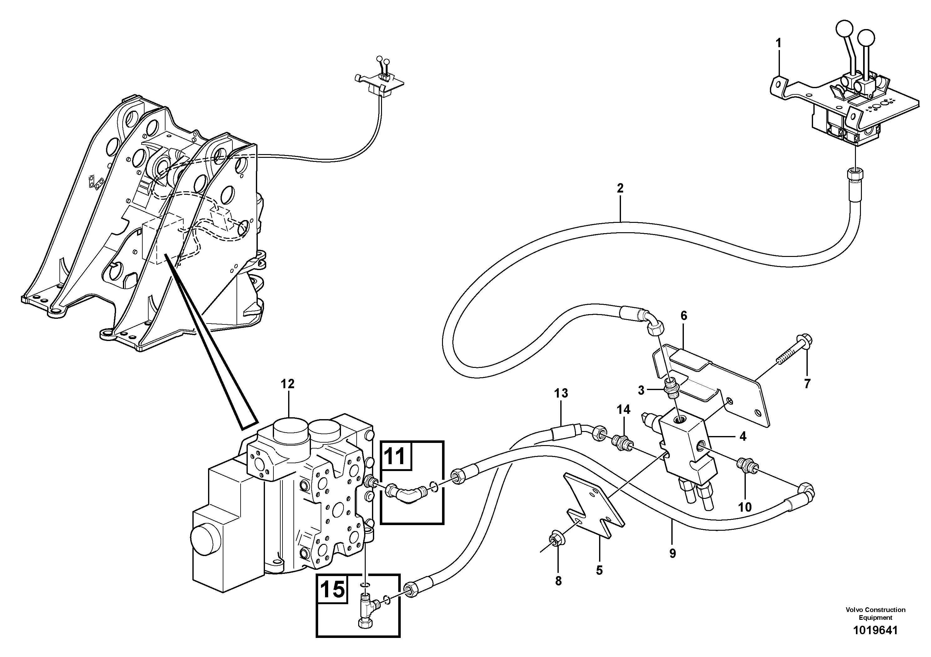 Timing gear casing VOE936787 VOLVO
