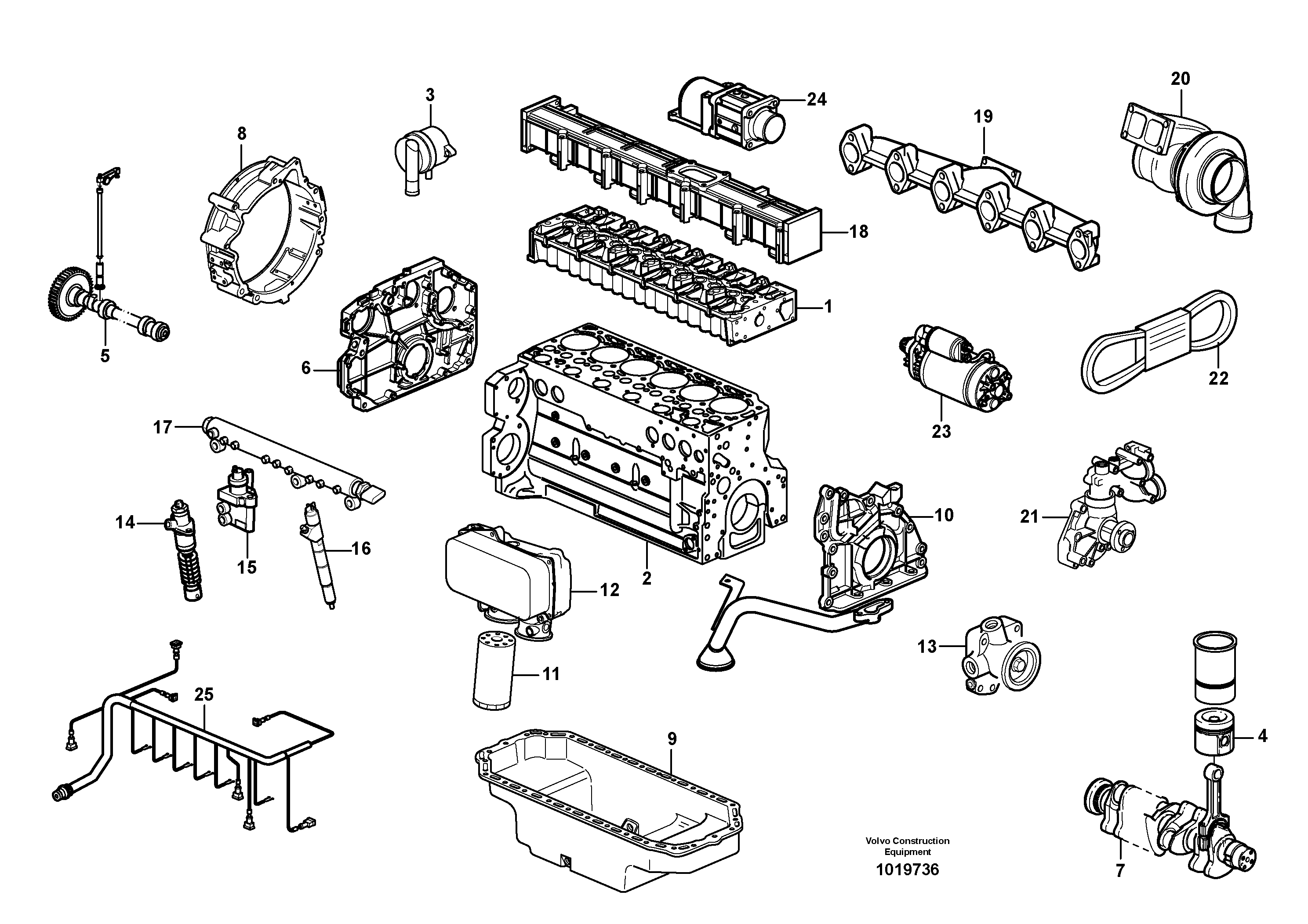 Box VOE12735836 VOLVO