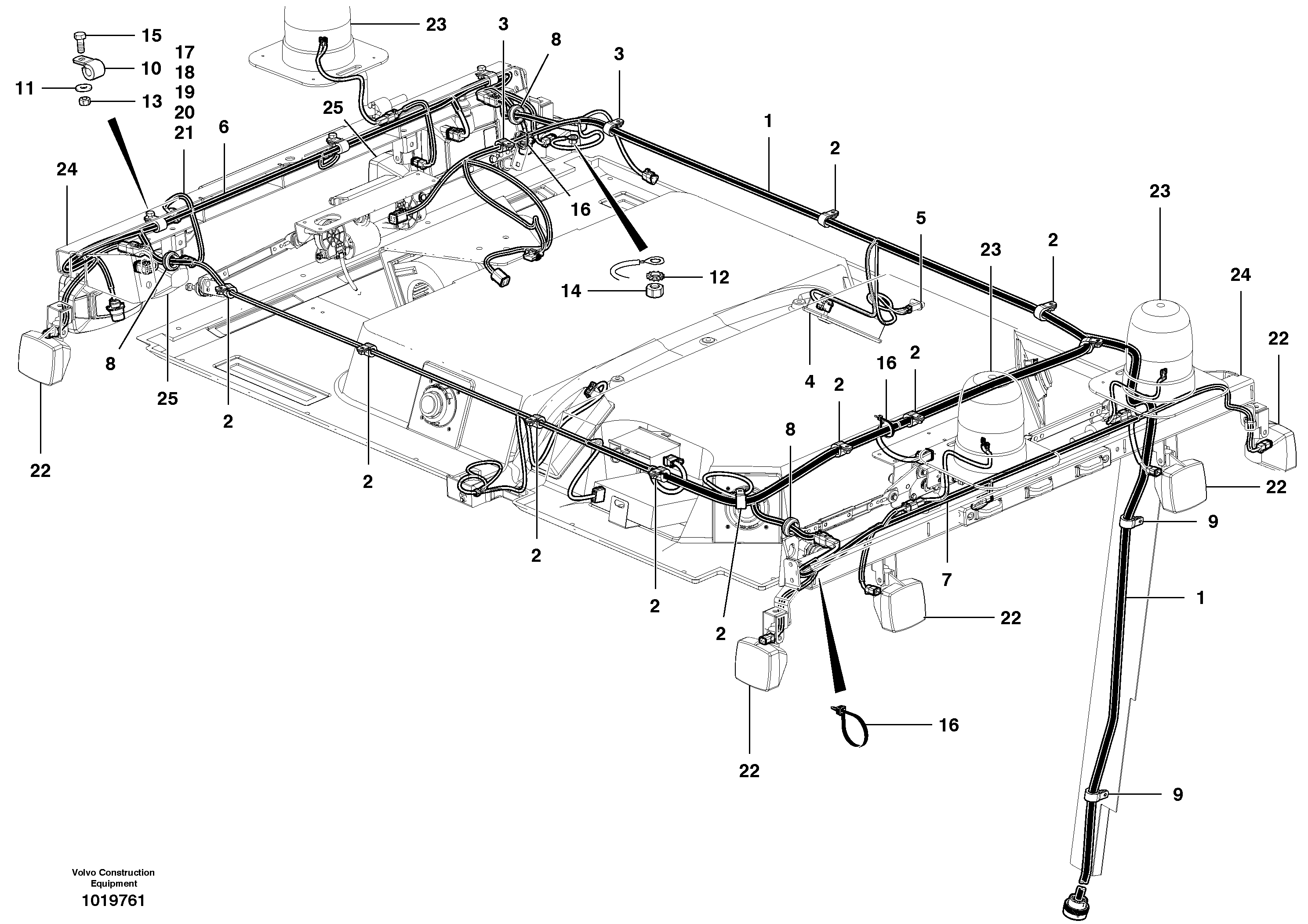 Support Leg VOE16694804 VOLVO