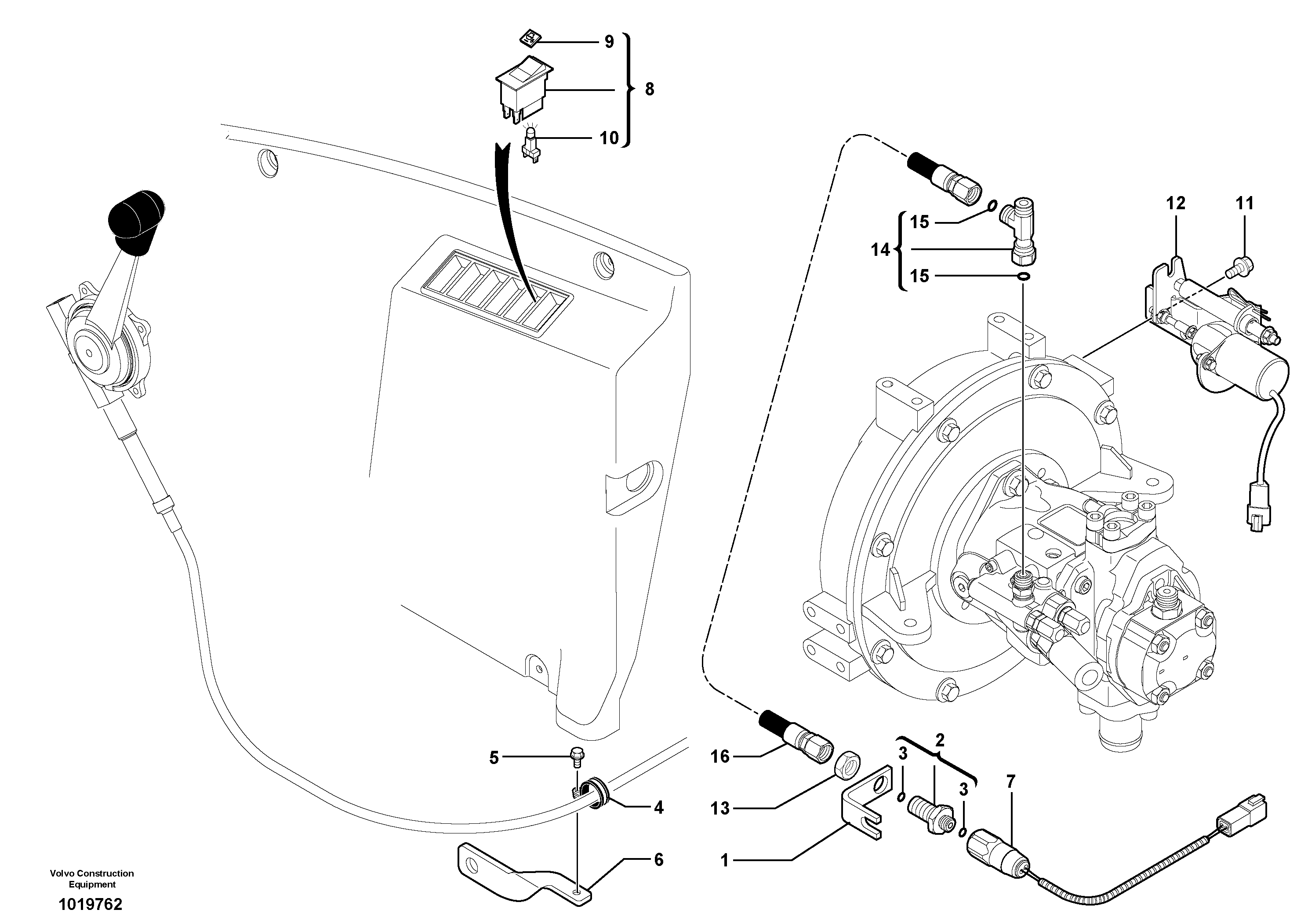 Upper Wiper VOE11806985 VOLVO