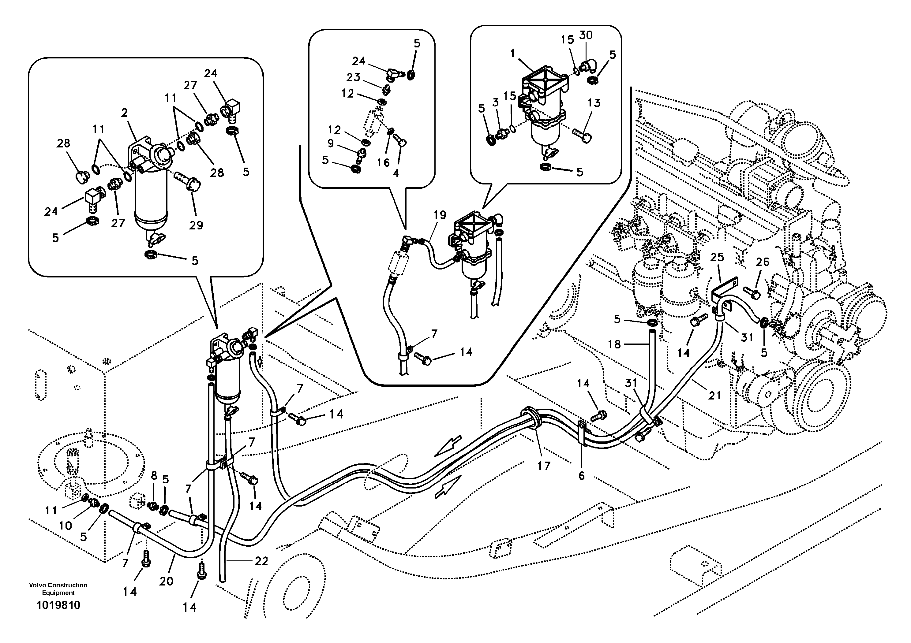 Bracket VOE14518364 VOLVO