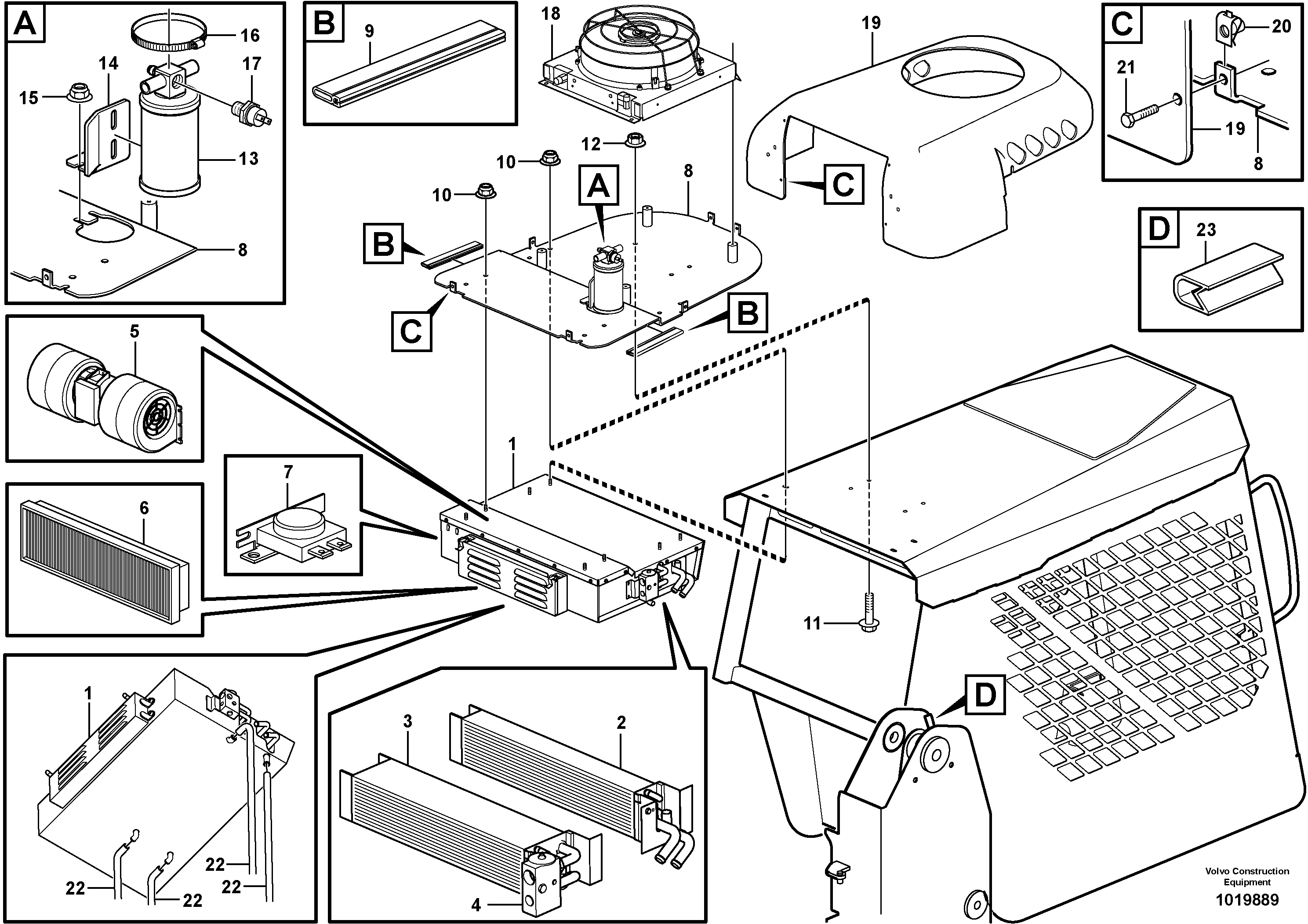 Upper Wiper VOE11852644 VOLVO