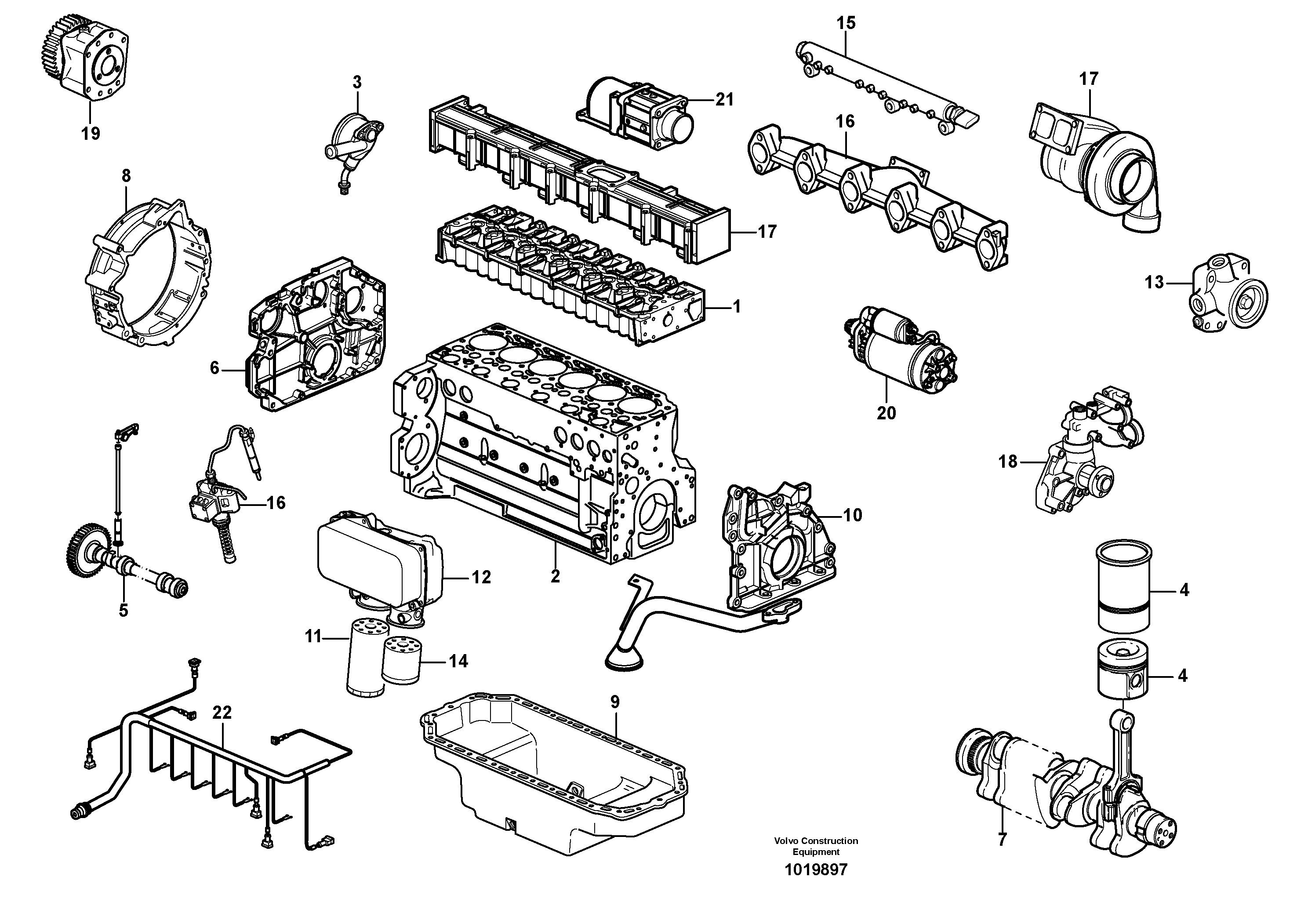 Box VOE11410957 VOLVO