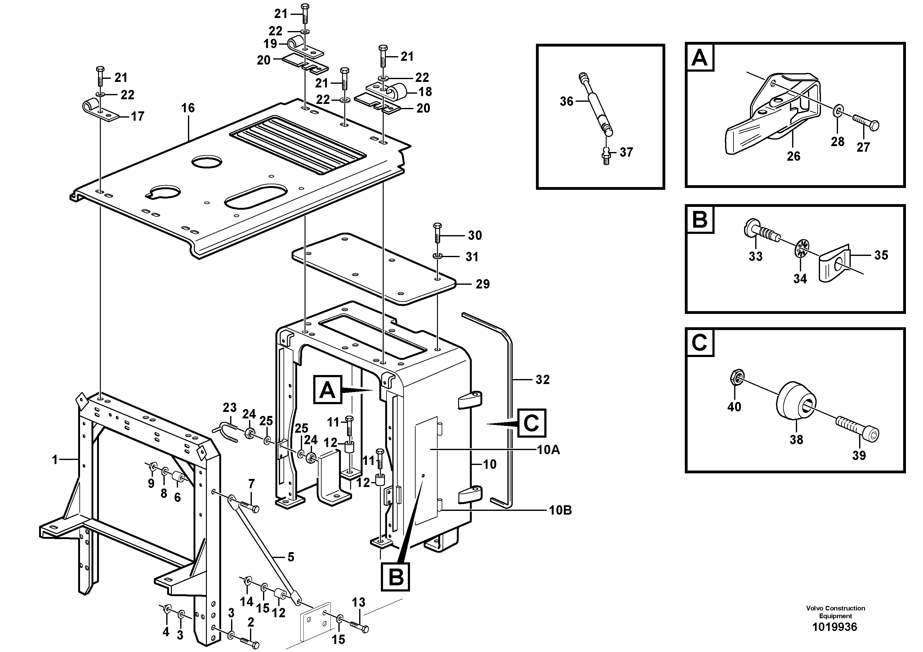 Floor Outlet VOE11174635 VOLVO