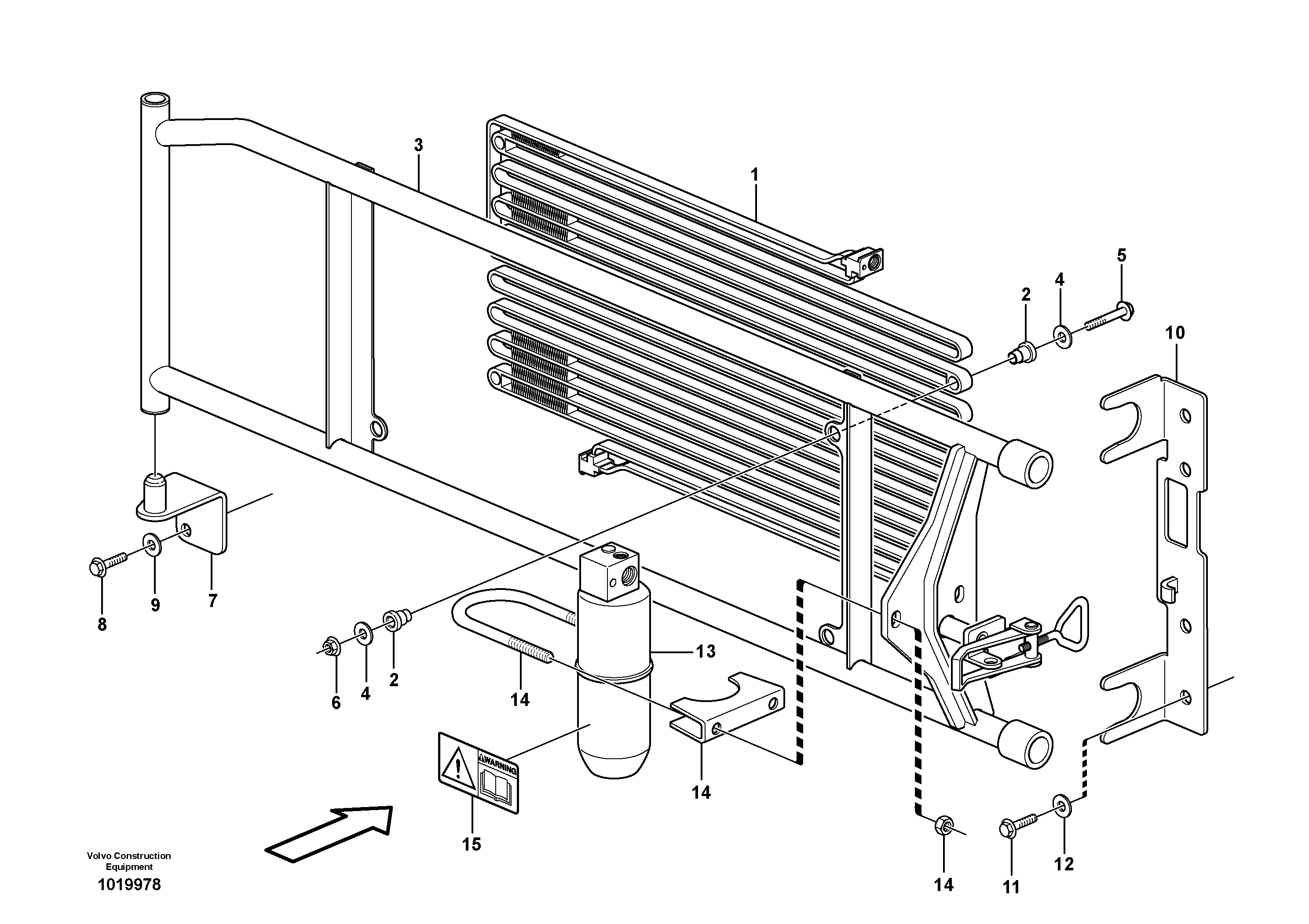 Valve Rod VOE11414972 VOLVO