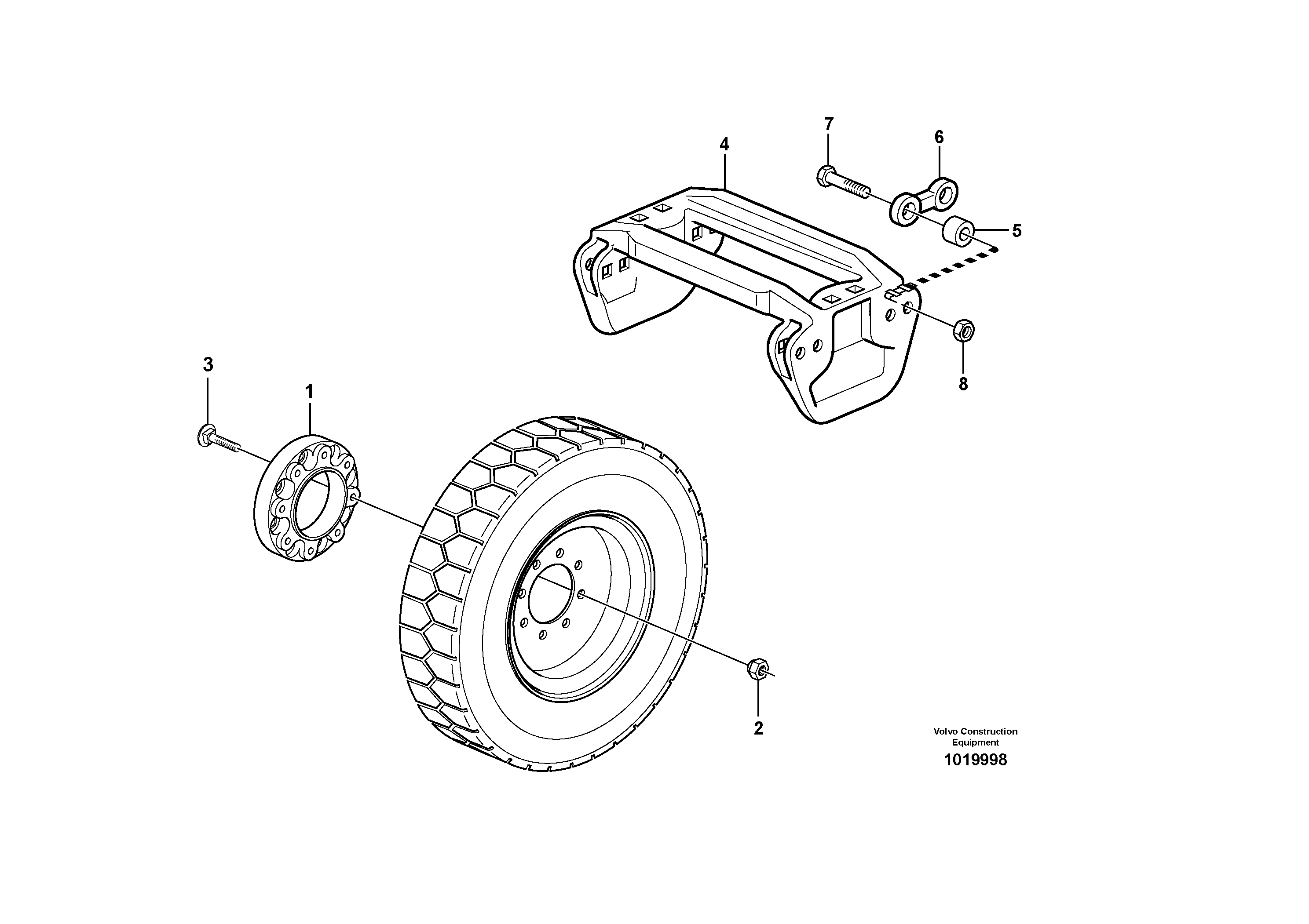 Track Kit VOE15406153 VOLVO