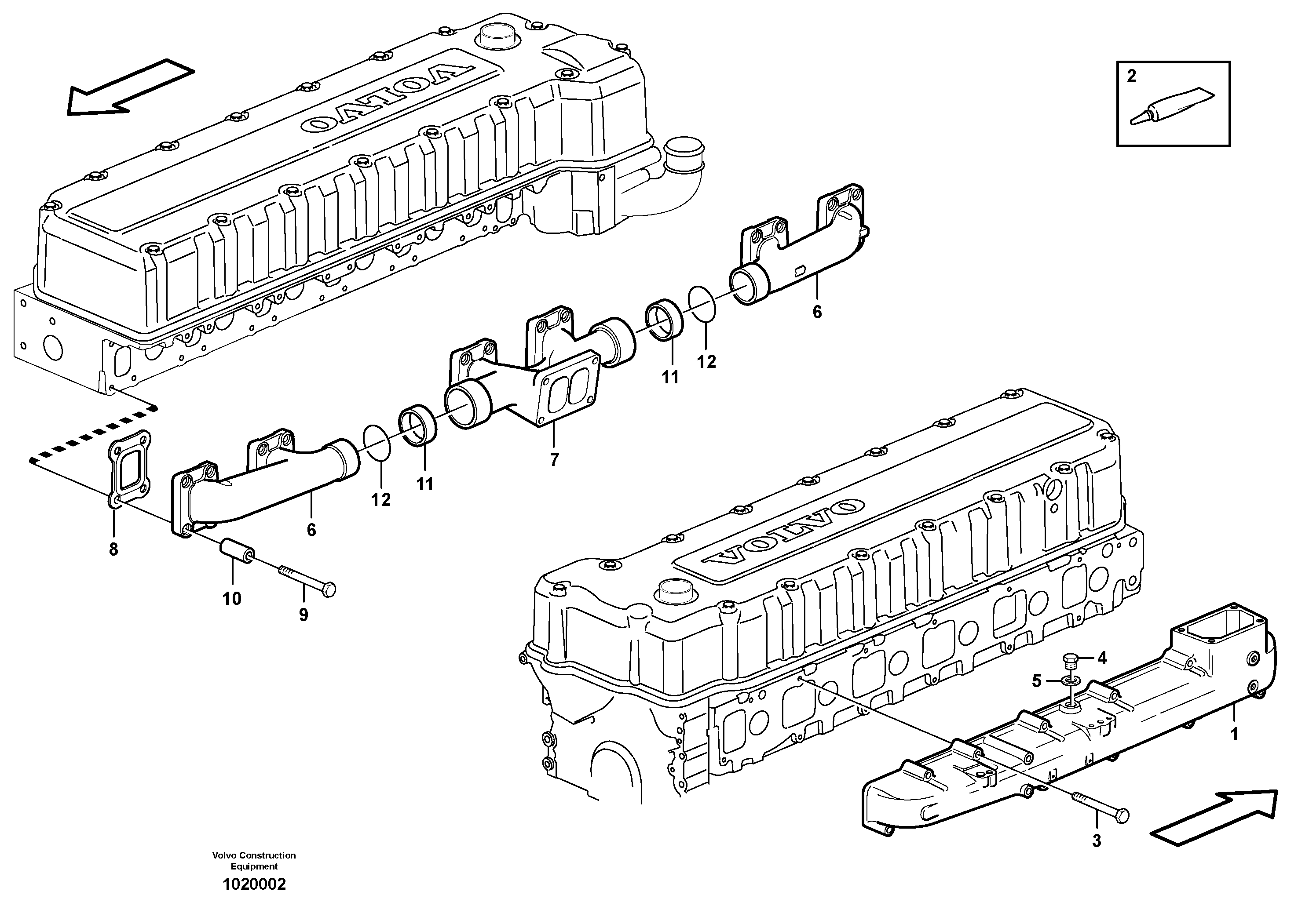Position Lamp VOE11030341 VOLVO