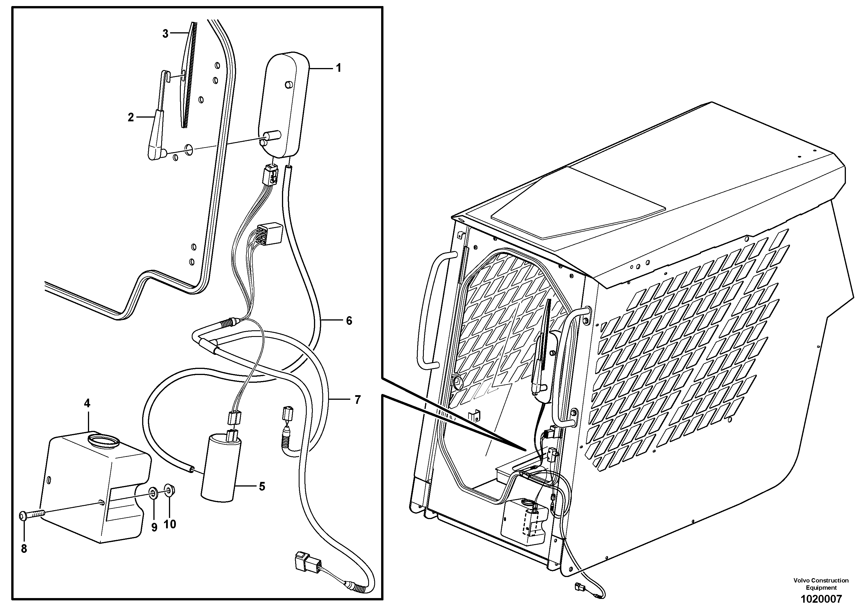 Return-and Leak Lines VOE15144047 VOLVO