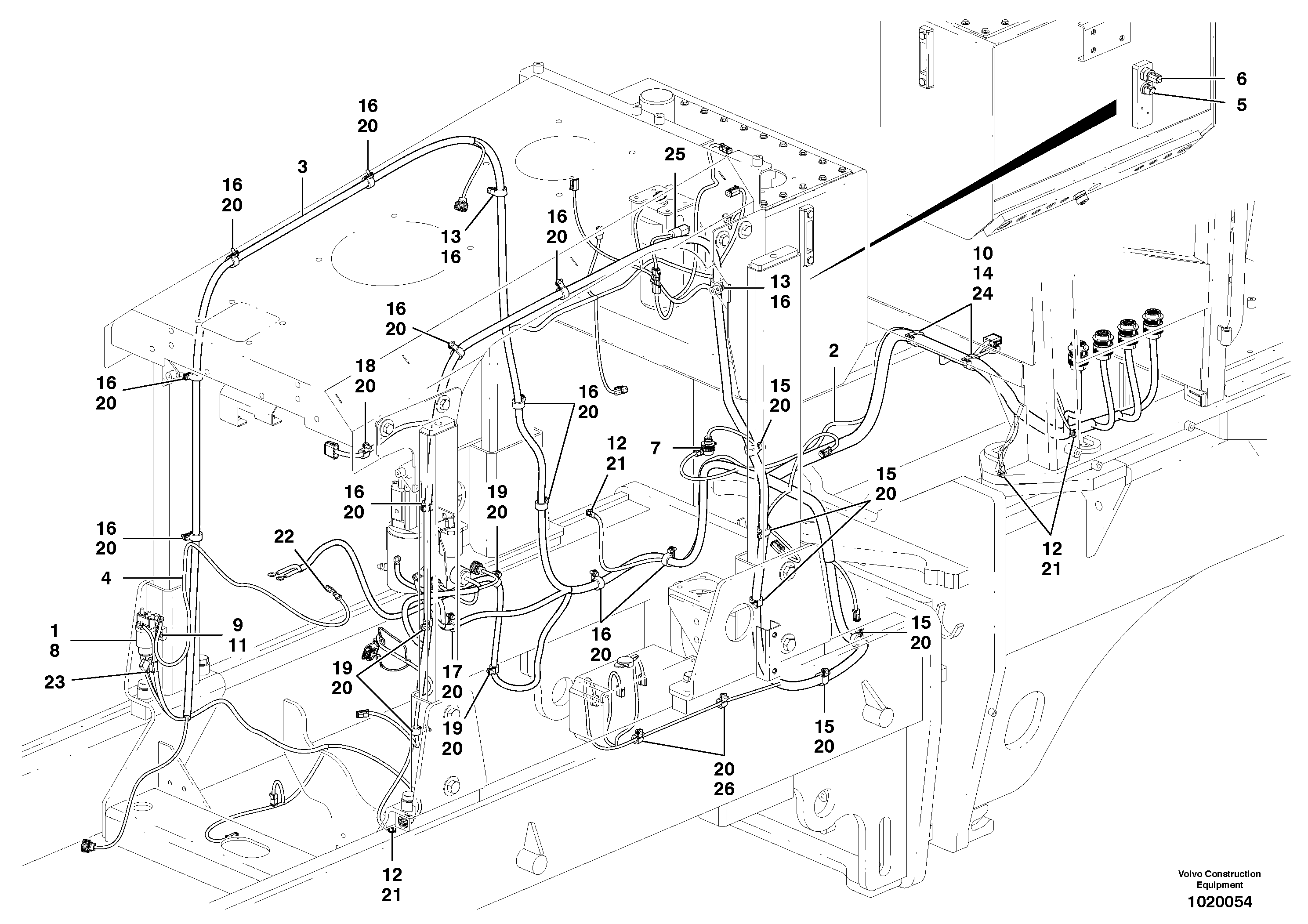 Support Leg VOE12744430 VOLVO