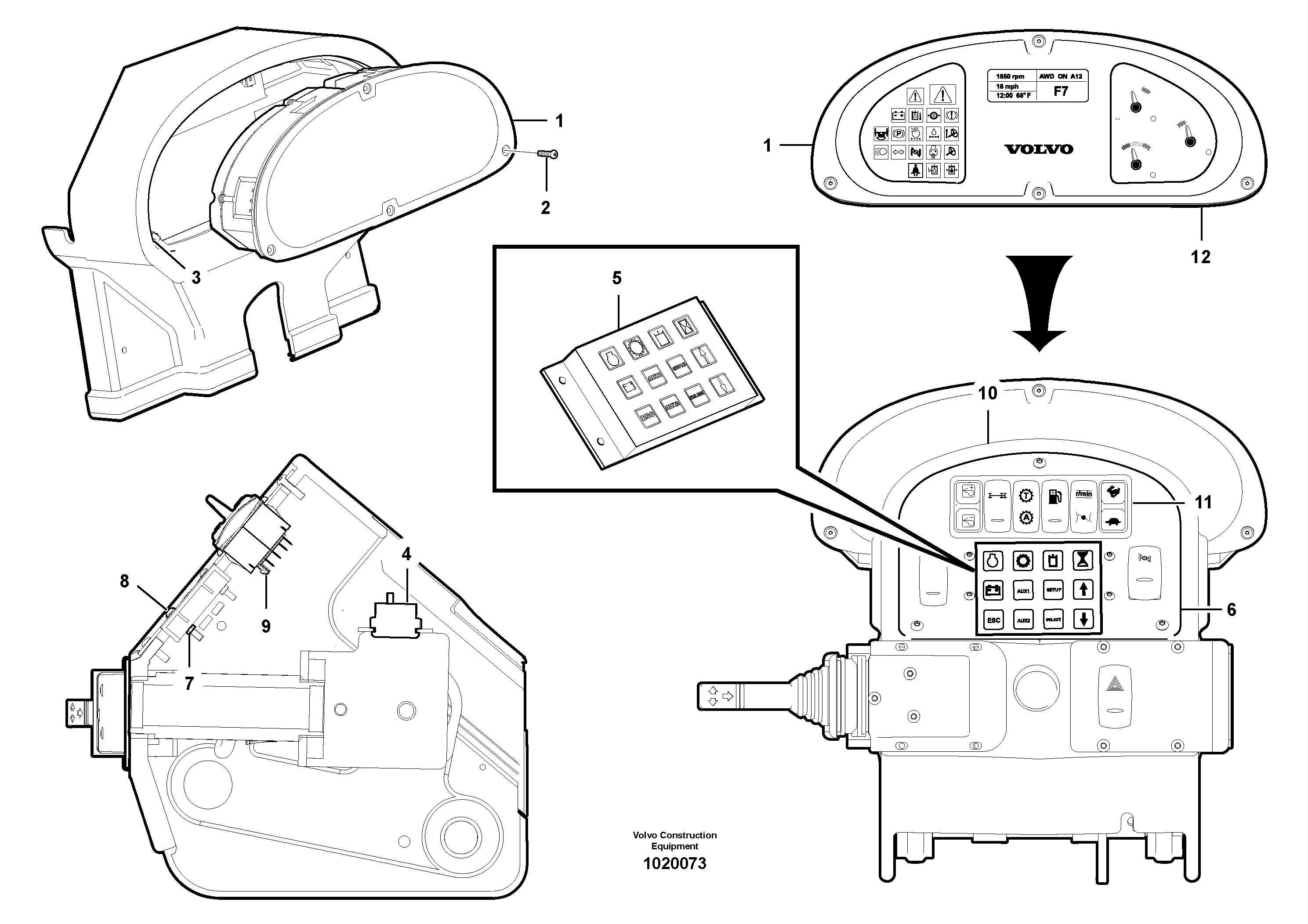 Expansion Valve VOE11380370 VOLVO