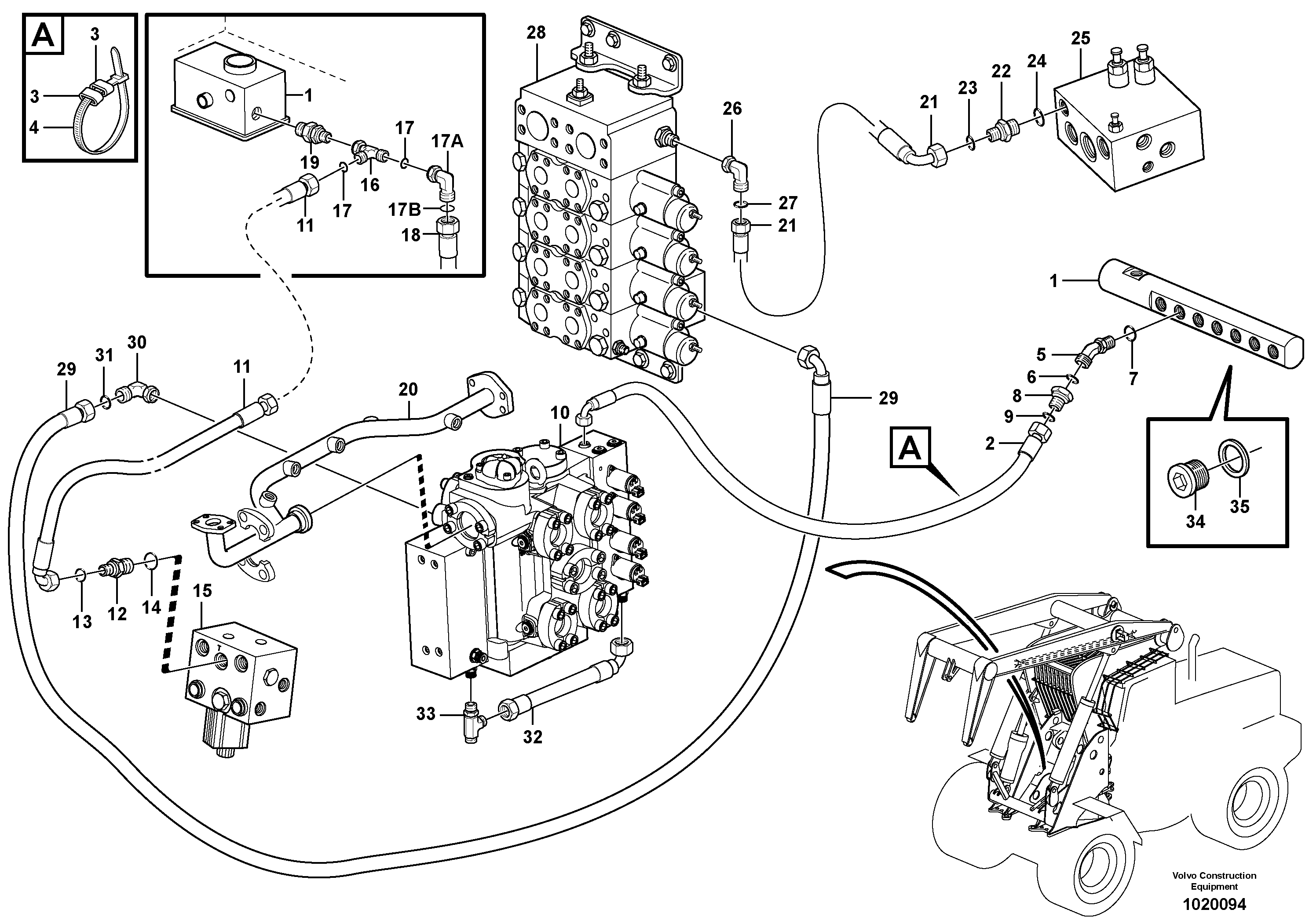Timing gear casing VOE937141 VOLVO