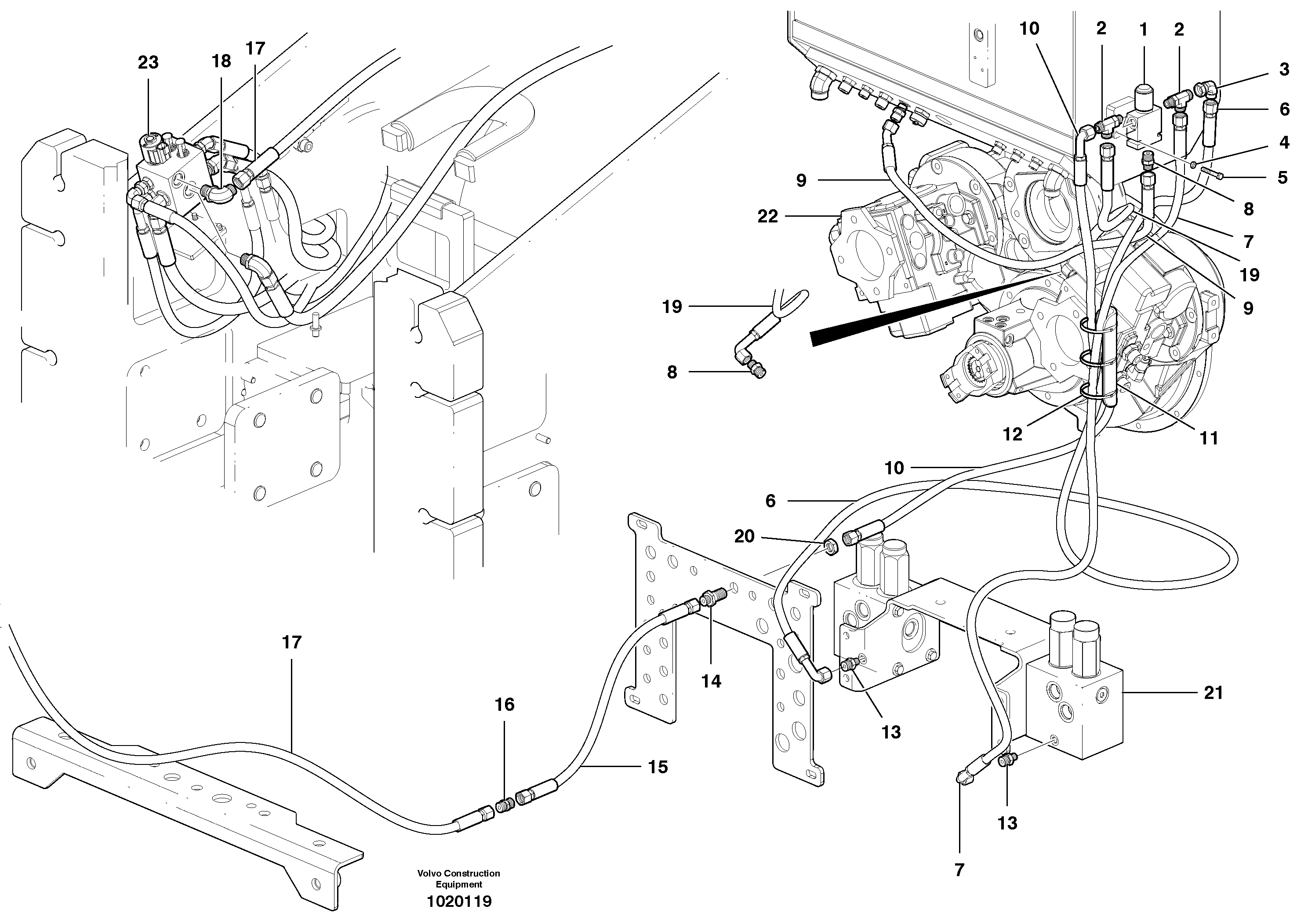 Valve Assembly, Stop RM/VOE936932 VOLVO
