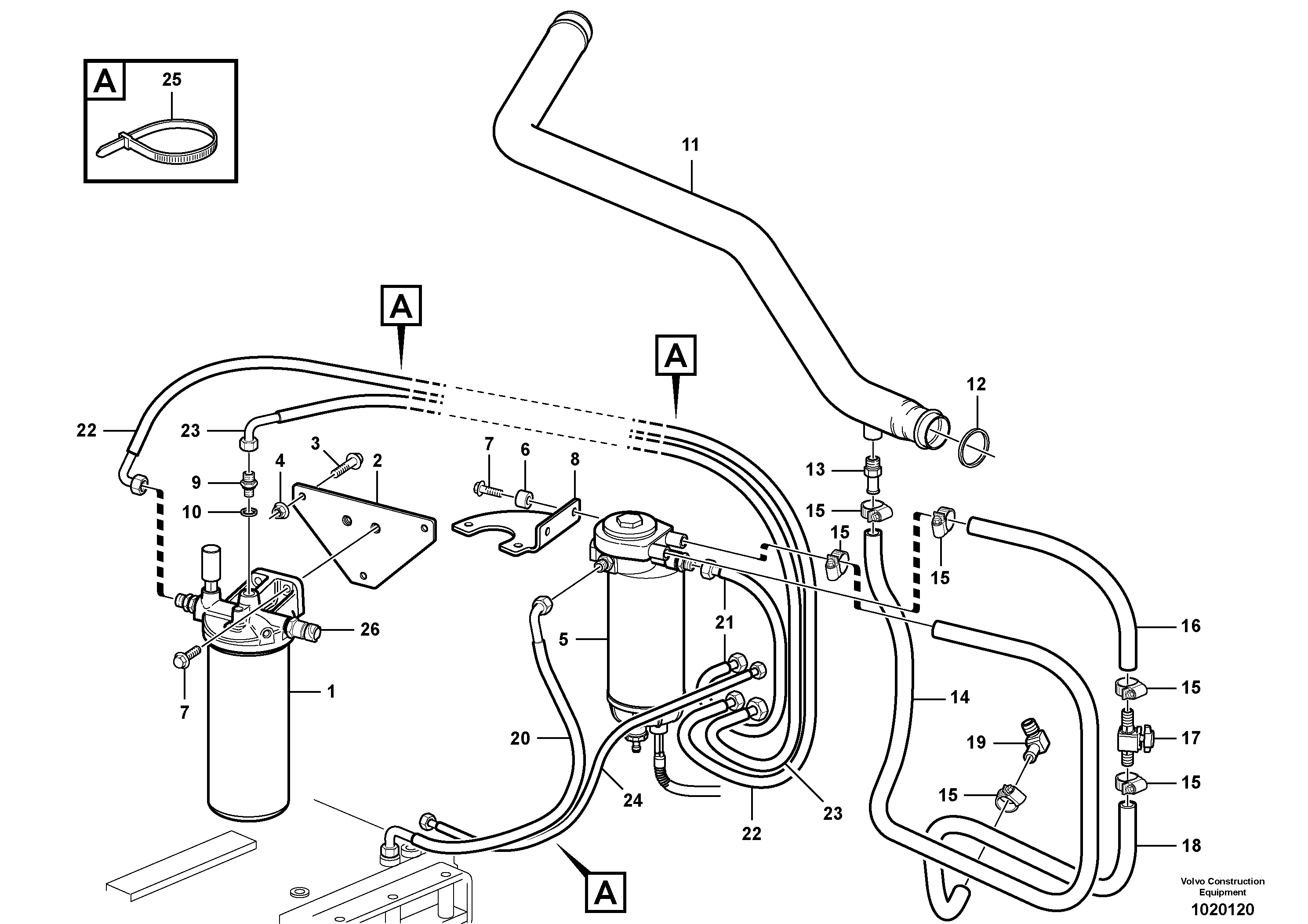 Connector Kit VOE11196331 VOLVO