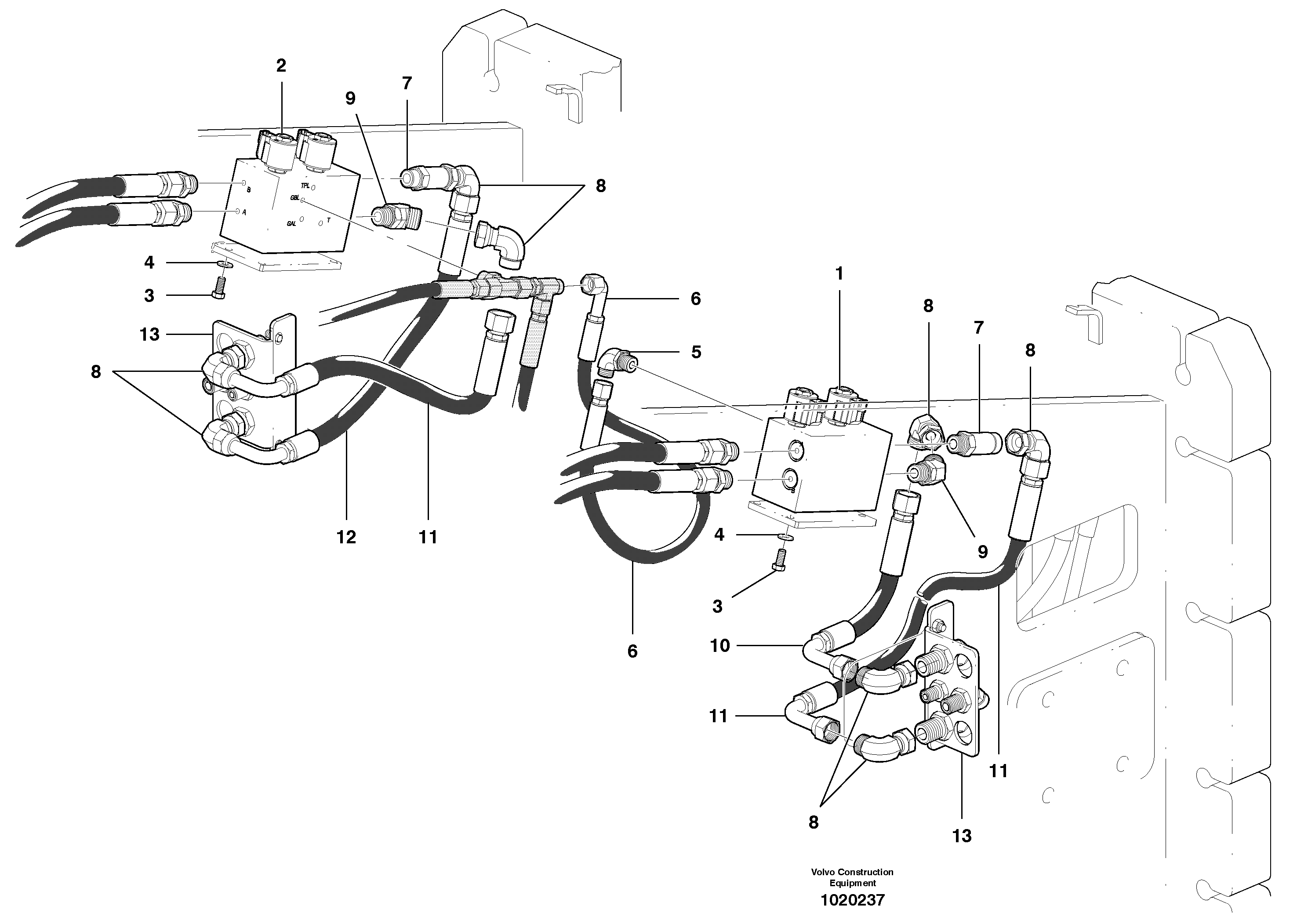 Water pump ger VOE936767 VOLVO
