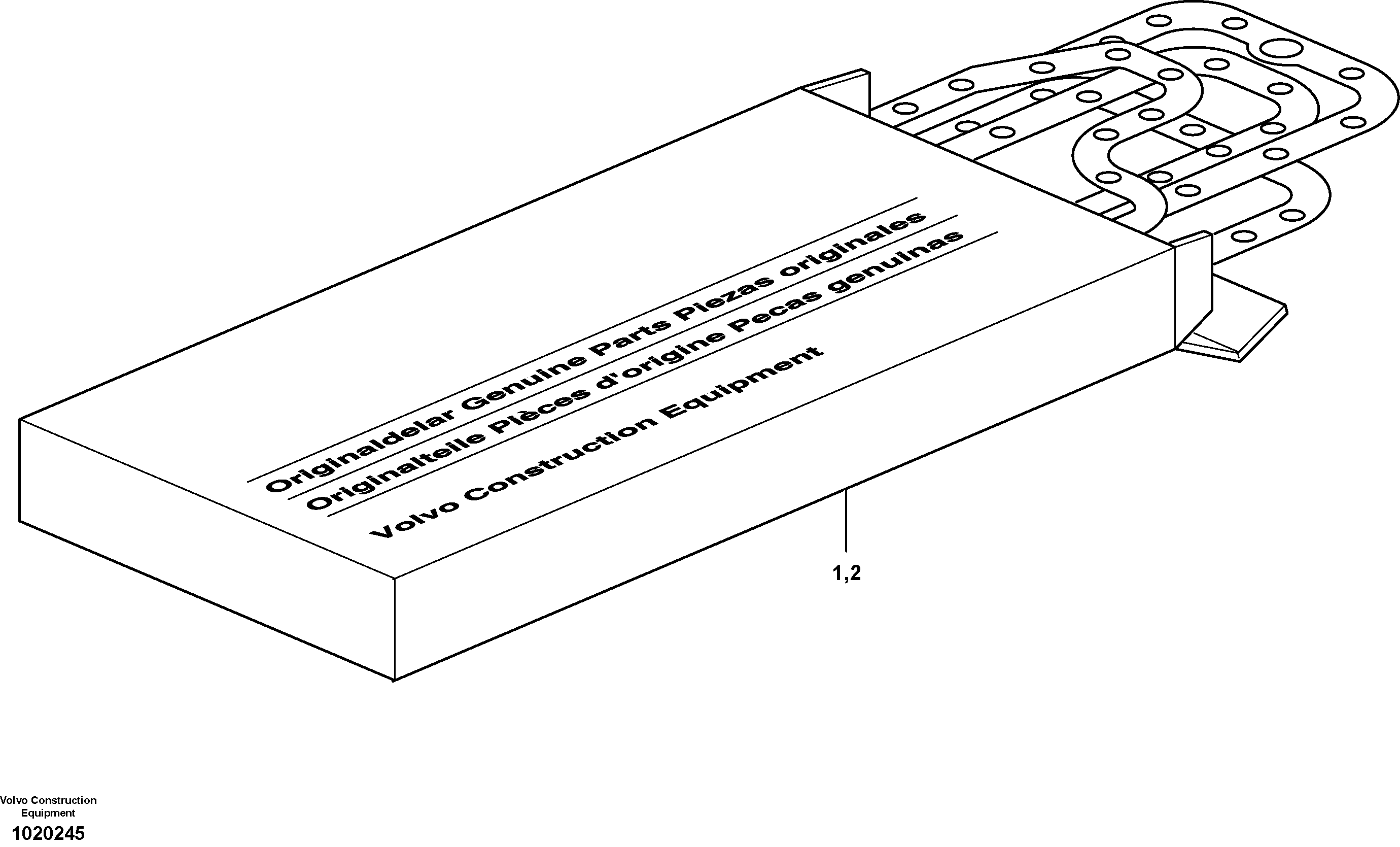 Lower Part Dipp VOE11370599 VOLVO