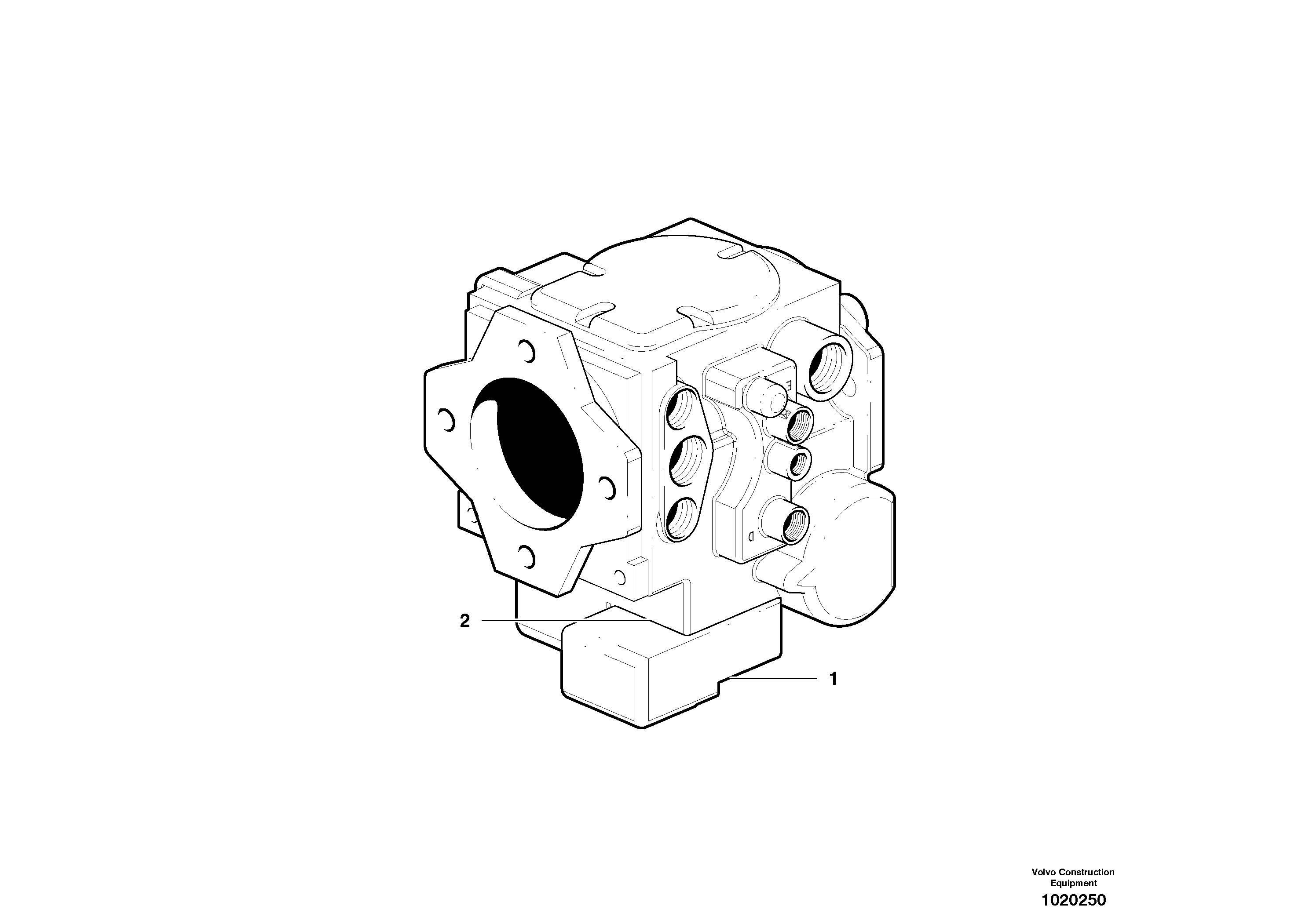 Control VOE12743397 VOLVO