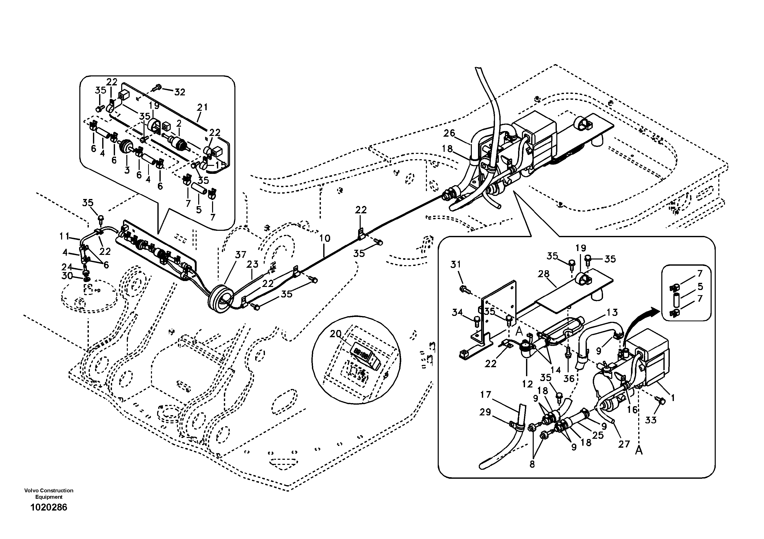 Sliding Strip VOE965173 VOLVO