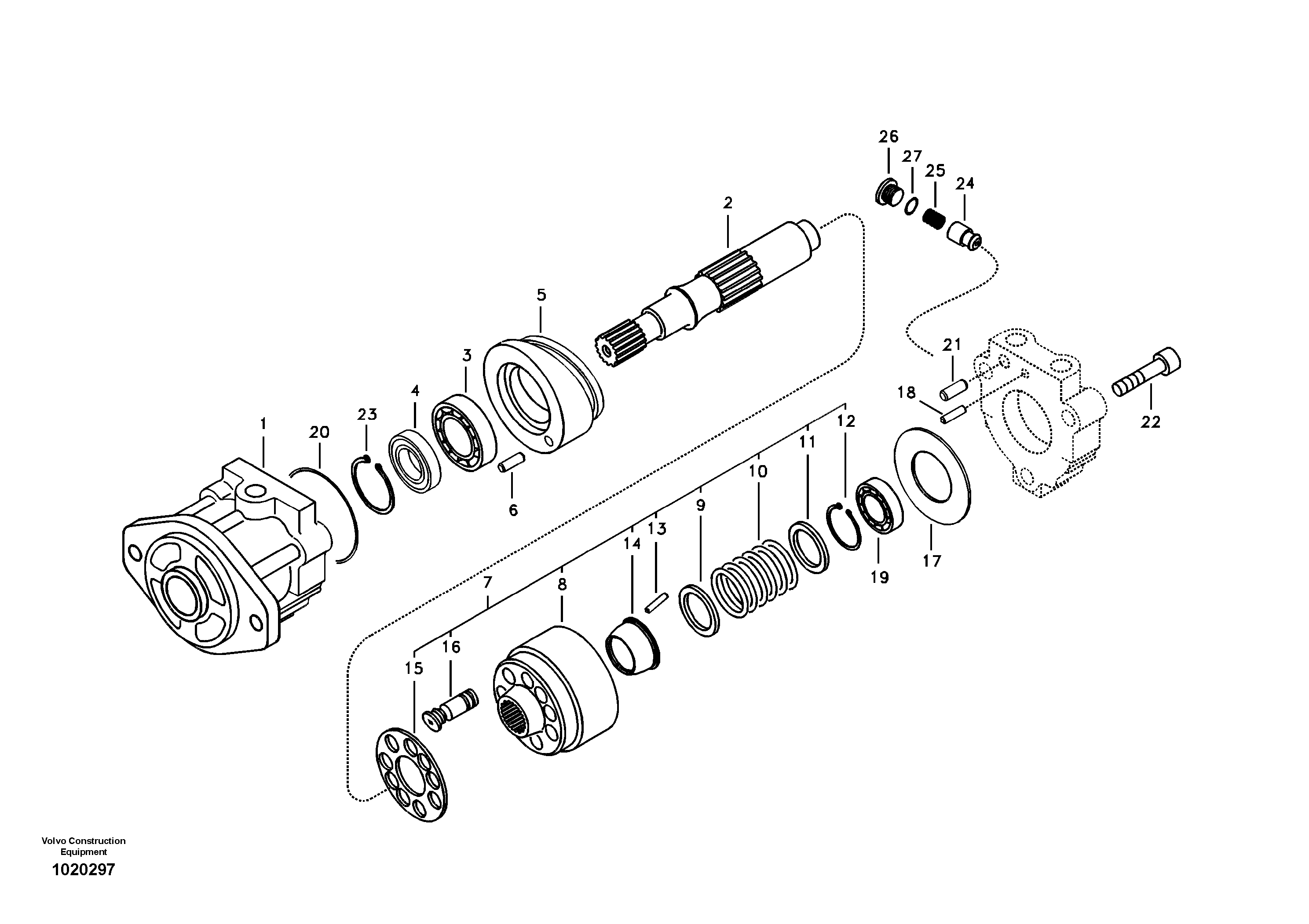 Piston VOE14536014 VOLVO