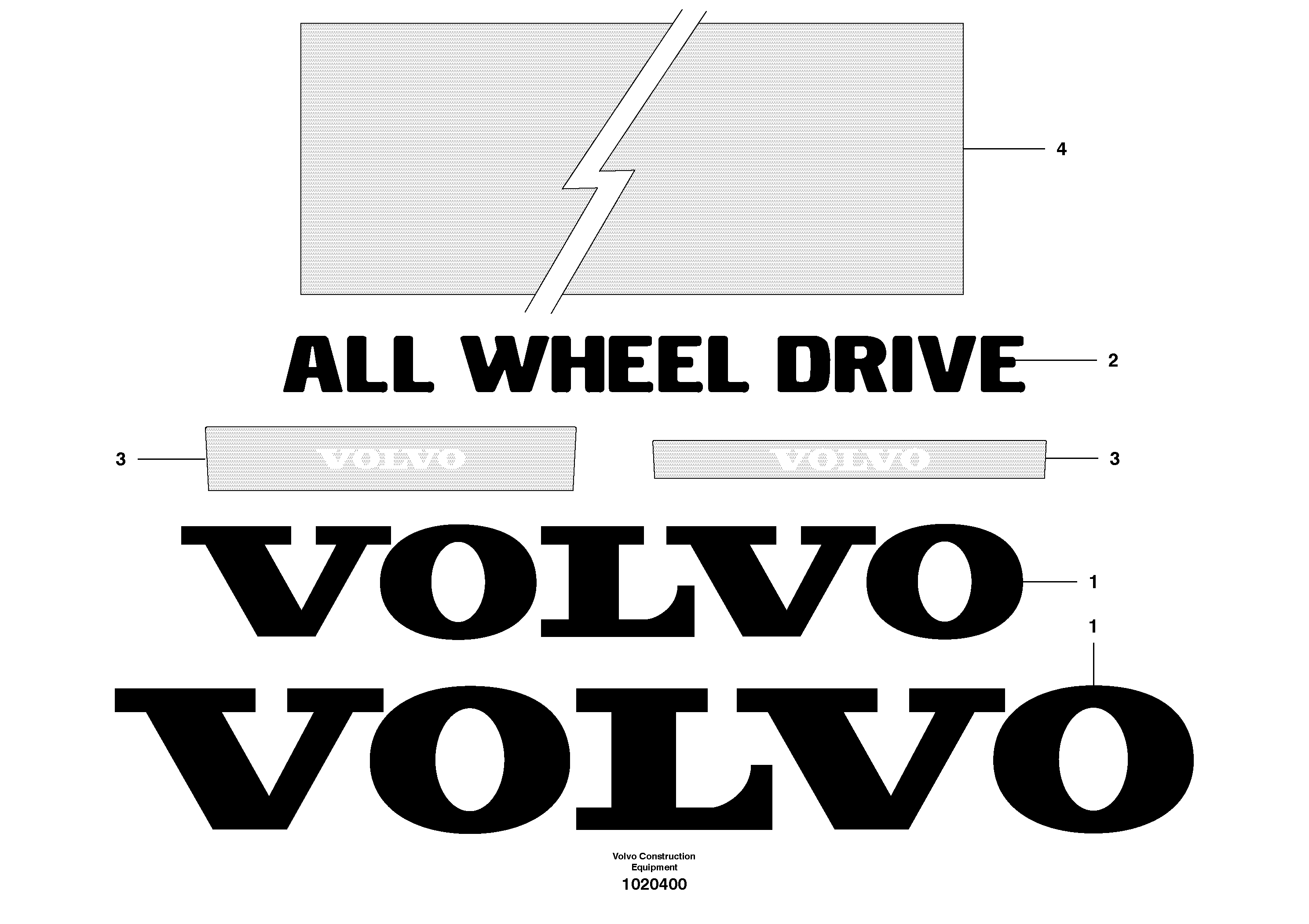 Cylinder Block VOE12744650 VOLVO