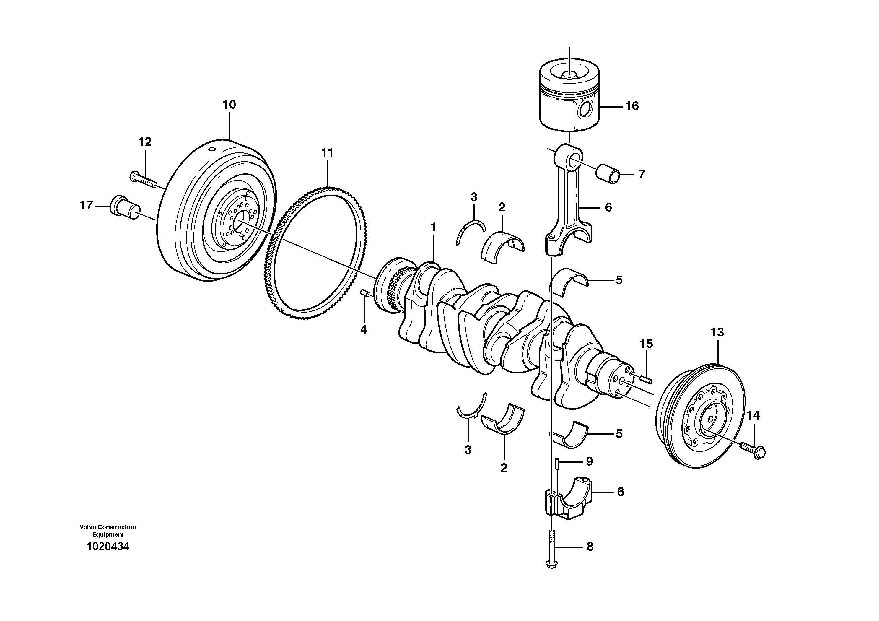 Connecting Rod VOE20768518 VOLVO
