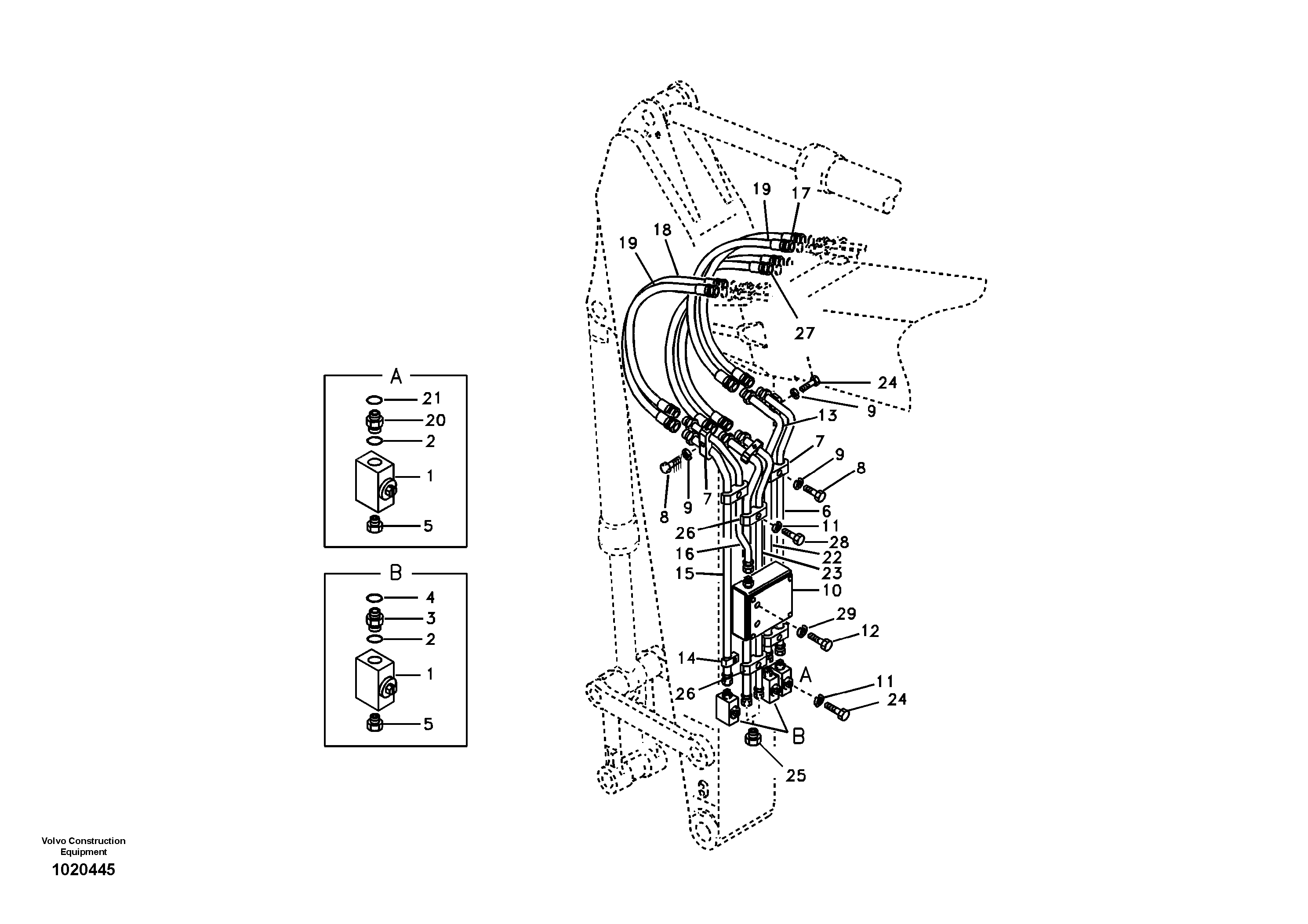 Hose SA9401-36628 VOLVO