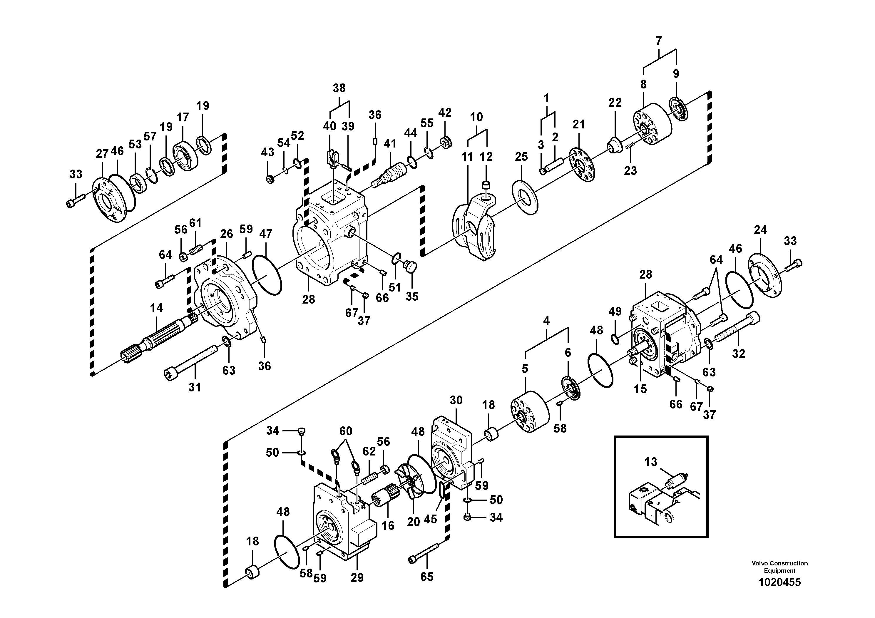 Cylinder Block VOE14535157 VOLVO