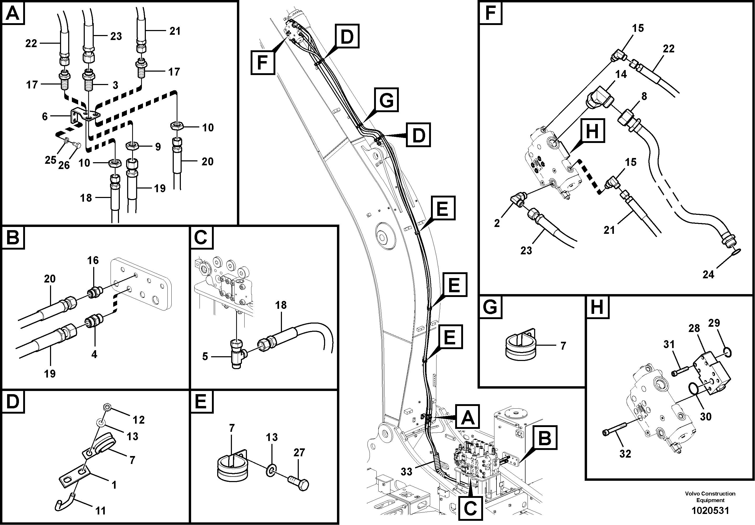 Timing gear casing VOE936261 VOLVO
