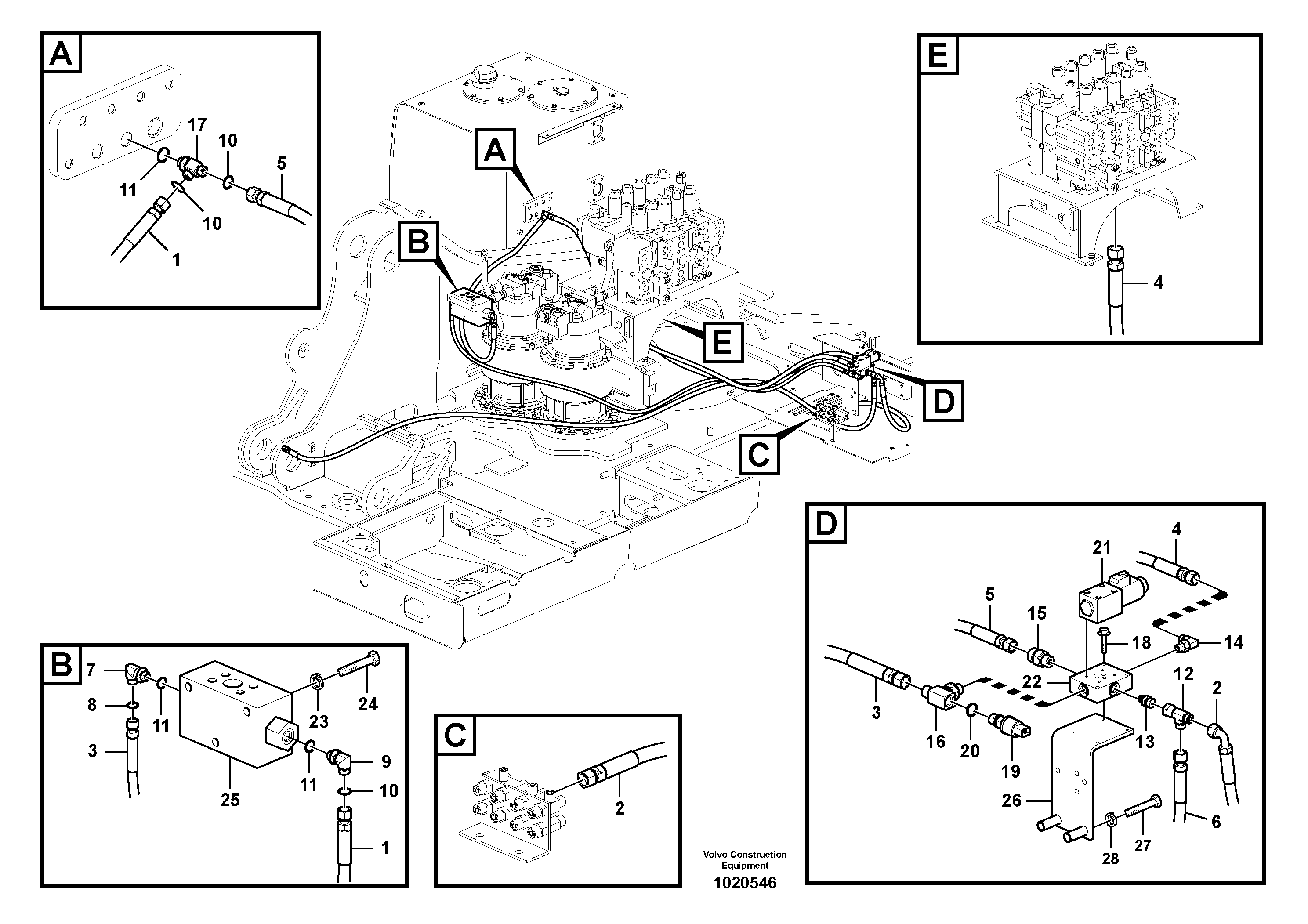 Valve Assembly, Stop VOE14541689 VOLVO