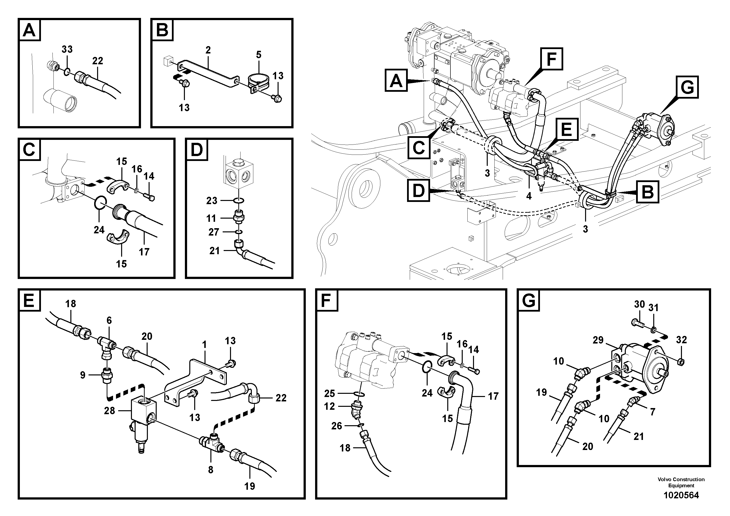 Water pump ger VOE937697 VOLVO